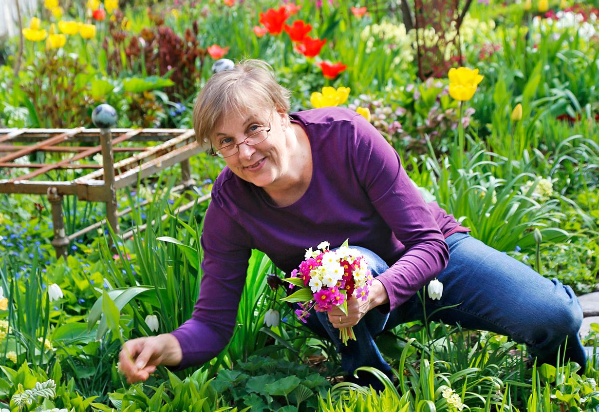Helsinkiläisessä puutarhassa kukkii harvinaisia kasveja.