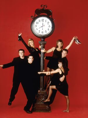 Frendit-tv-sarjaa tehtiin 1996-2004.