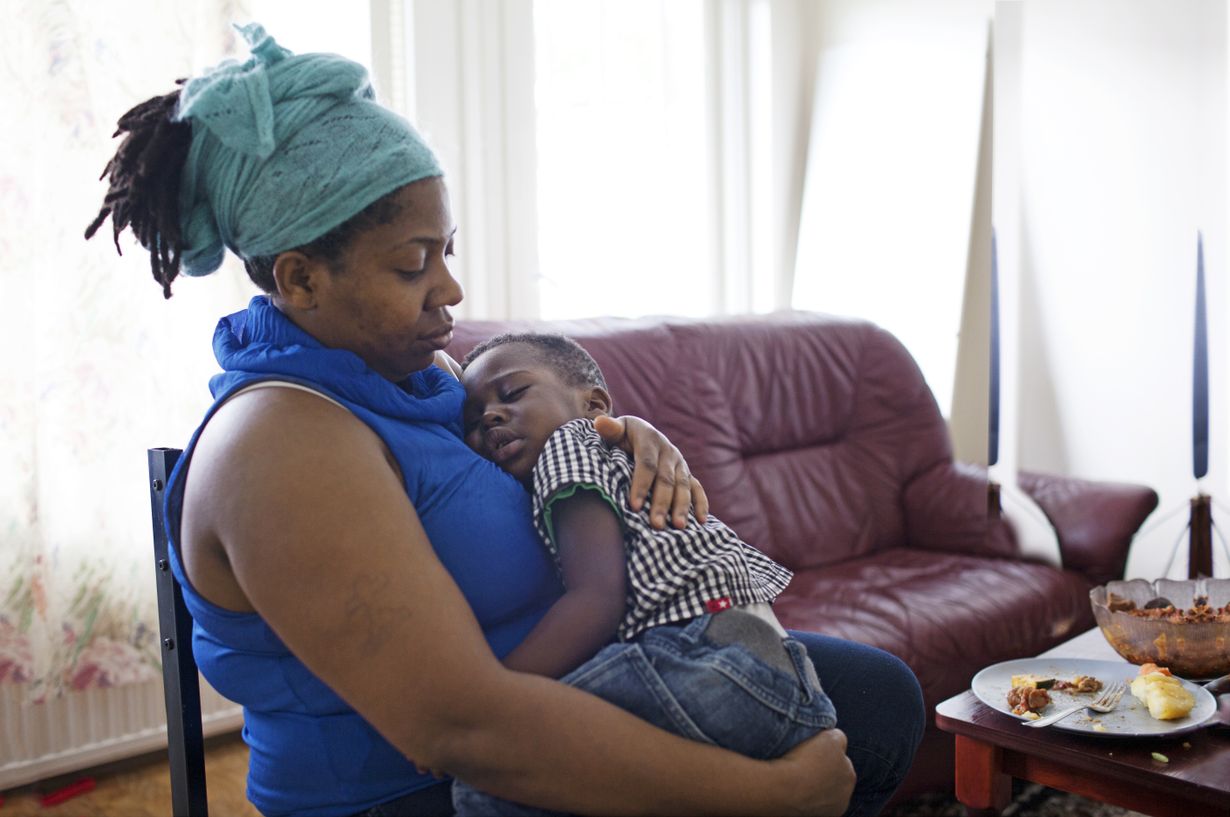 Nigerialainen Jessica on ihmiskaupan uhri.