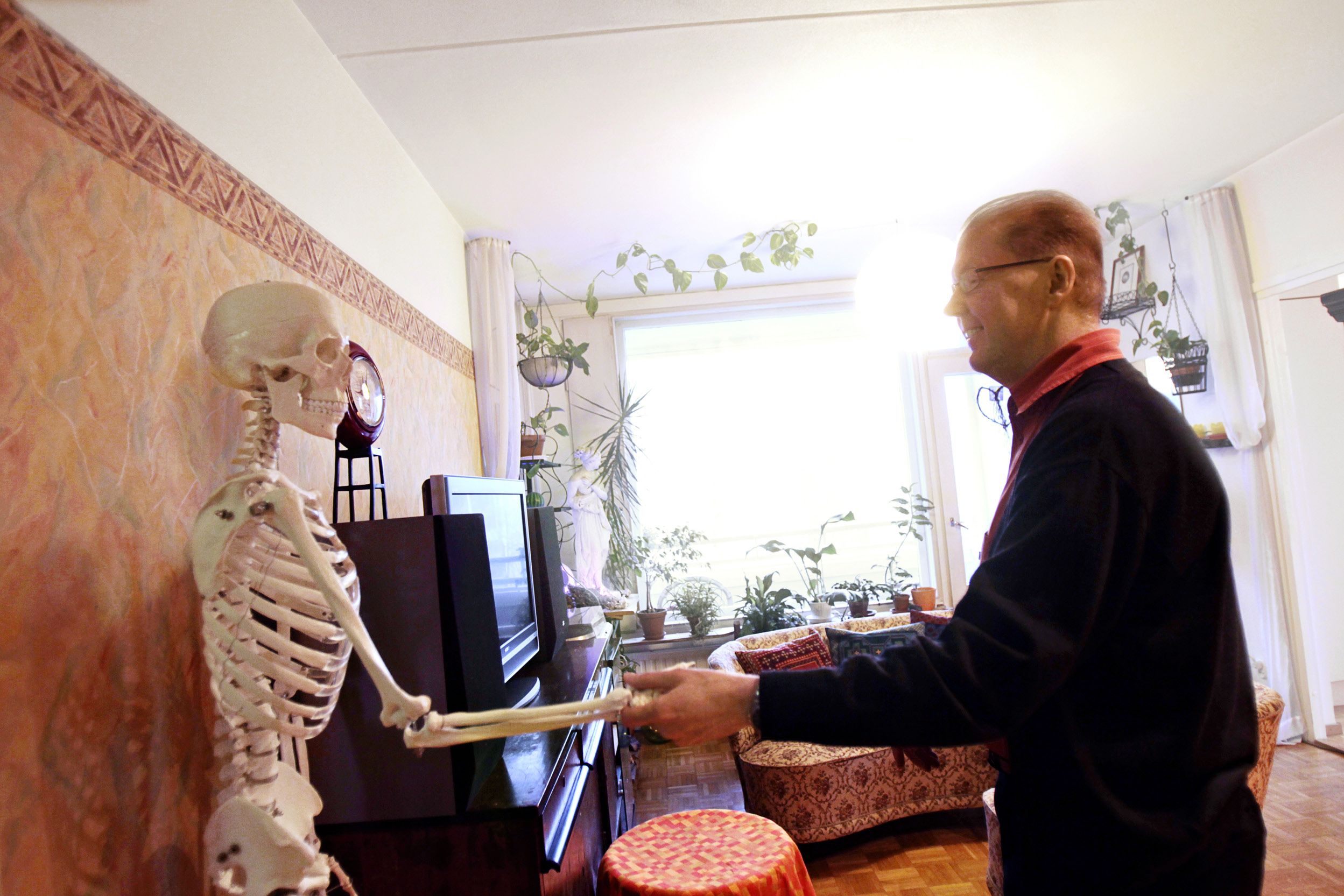 Herra Luuranko, tuttavallisemmin Ben, on 50-vuotislahja työpaikalta.