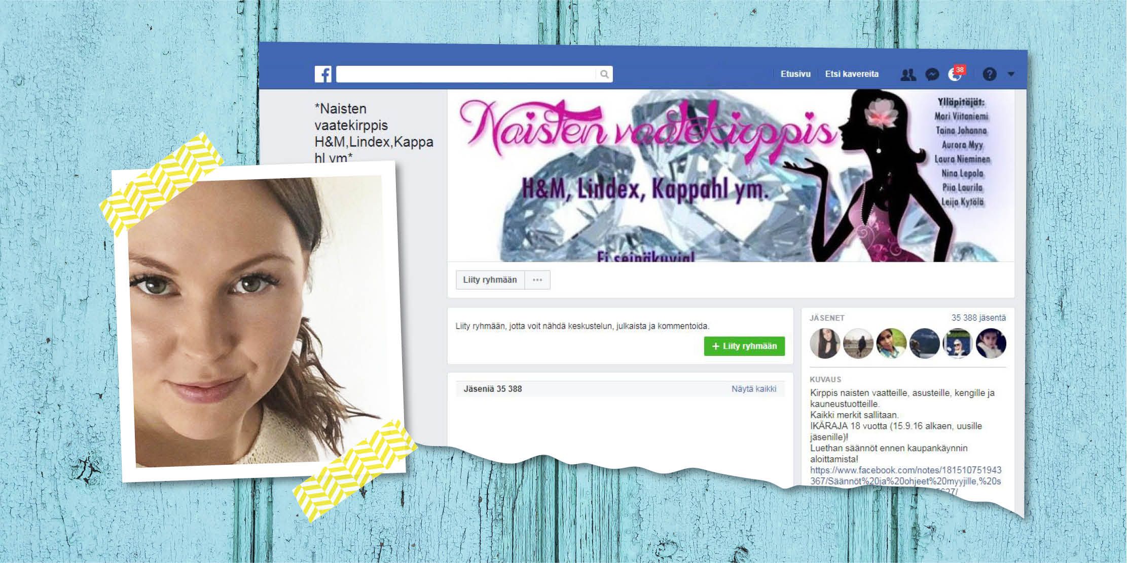 Leija neuvoi naistenvaatekirppiksen muita jäseniä kaupoissa jo ennen kuin hänestä tuli ylläpitäjä.