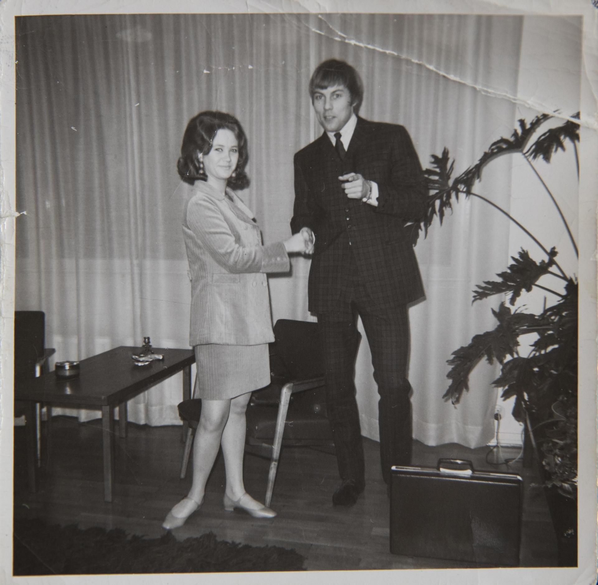 ”Vuonna 1967 minä ja Danny olimme vielä tummatukkaisia.”