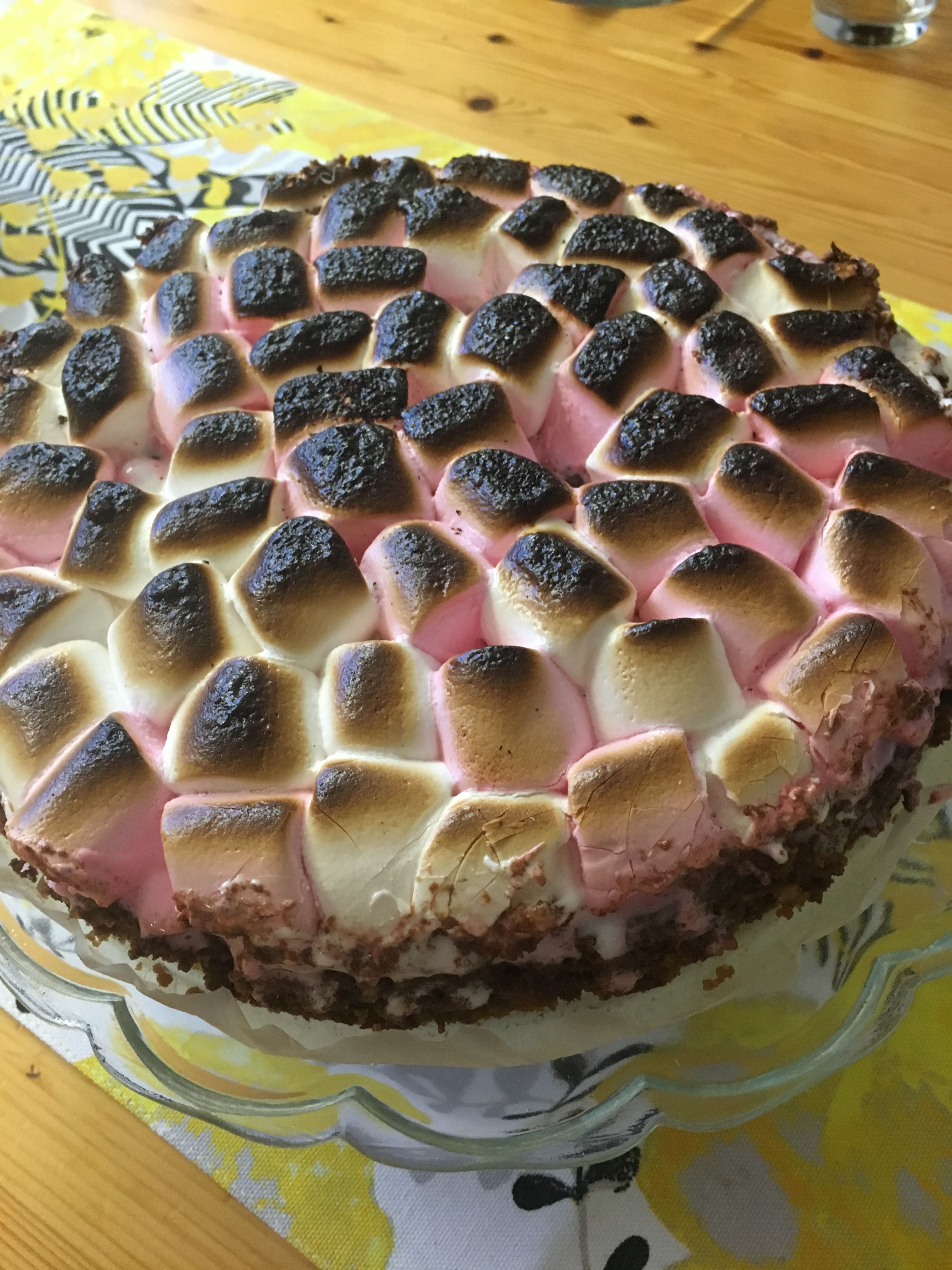 "S'More-kakku oli 10 sekuntia liian pitkään uunissa. Maku oli loistava, palaakaan ei jäänyt." – Elle