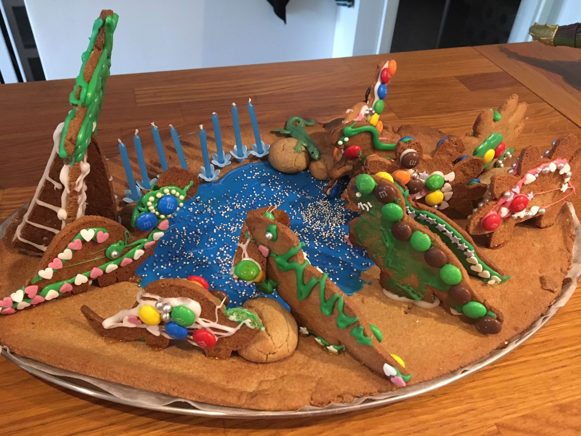 Dinosaurusten piparinen juomapaikka syntyi tavallisella pipariohjeella, mutta maussa tuntui taas tattari.