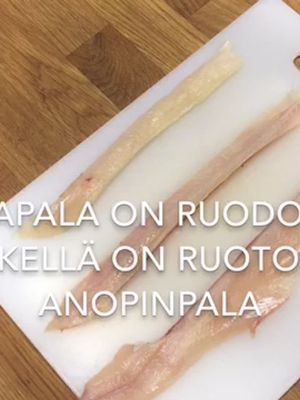 Paloittele hauki ruodottamaksi
