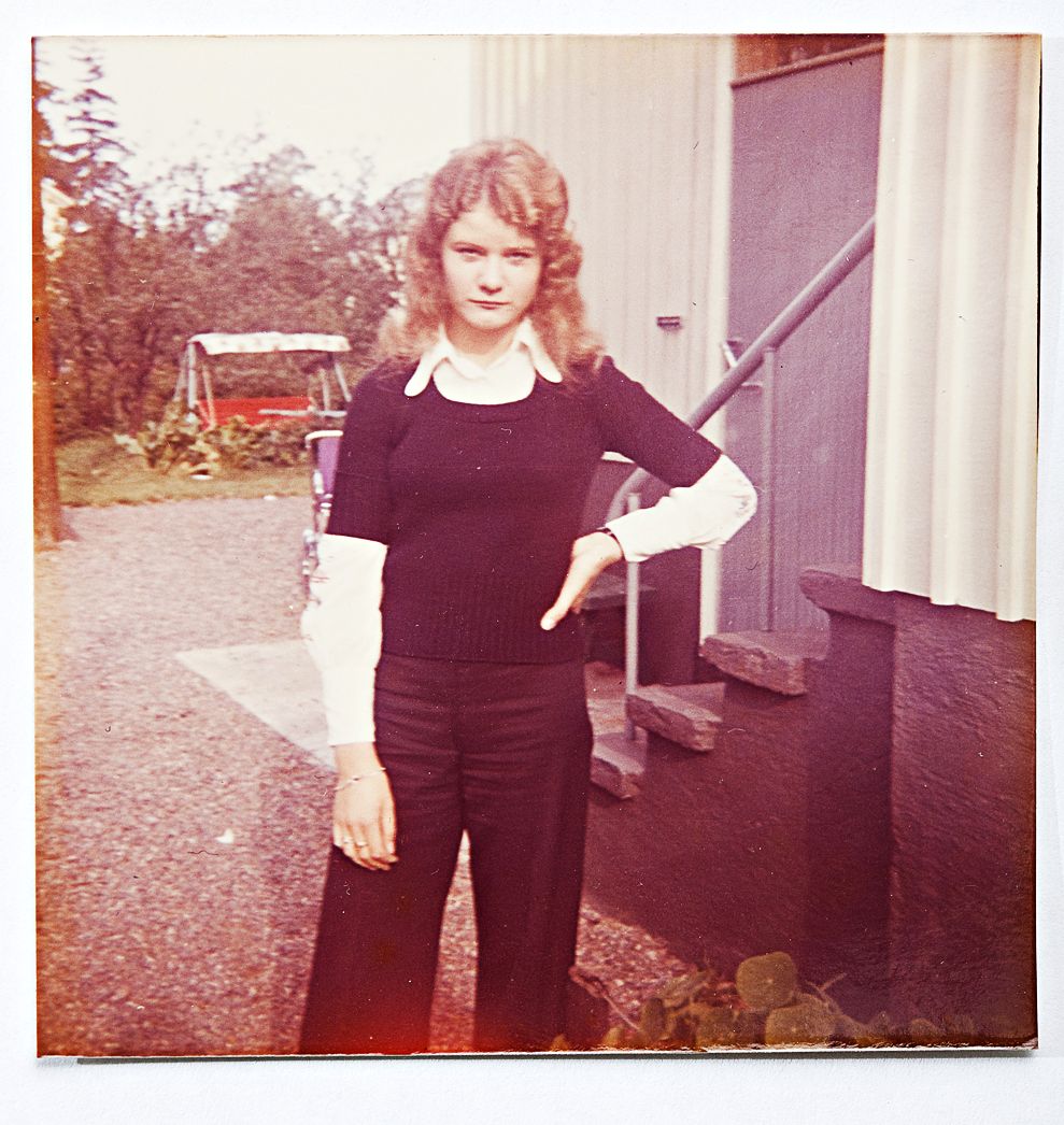 Kotona Kumpulassa vuonna 1972. Olin 17-vuotias.