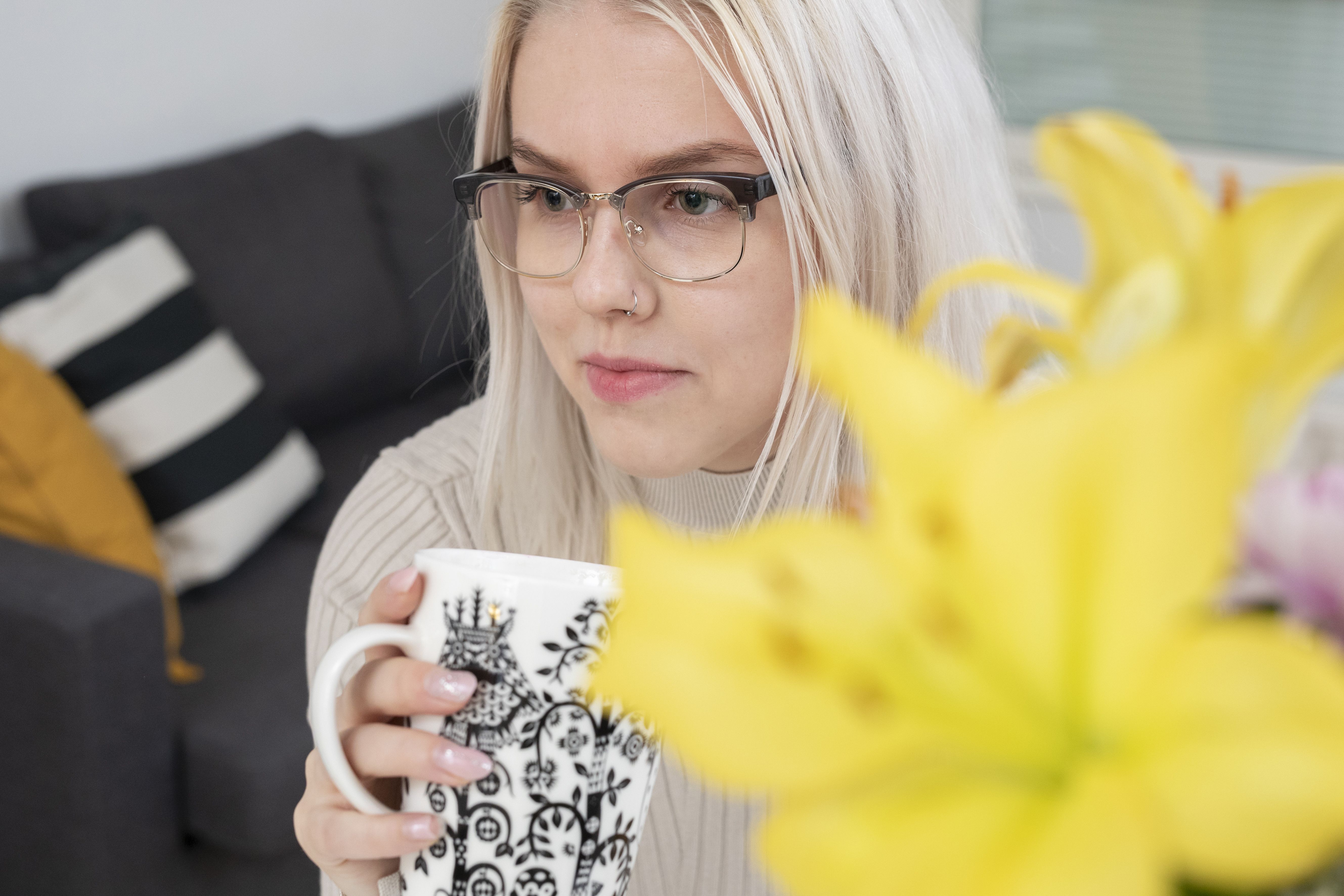 "Nykyisin nautin ruuasta, vaikka se sairauteni aikana oli pahin viholliseni", Roosa kertoo.