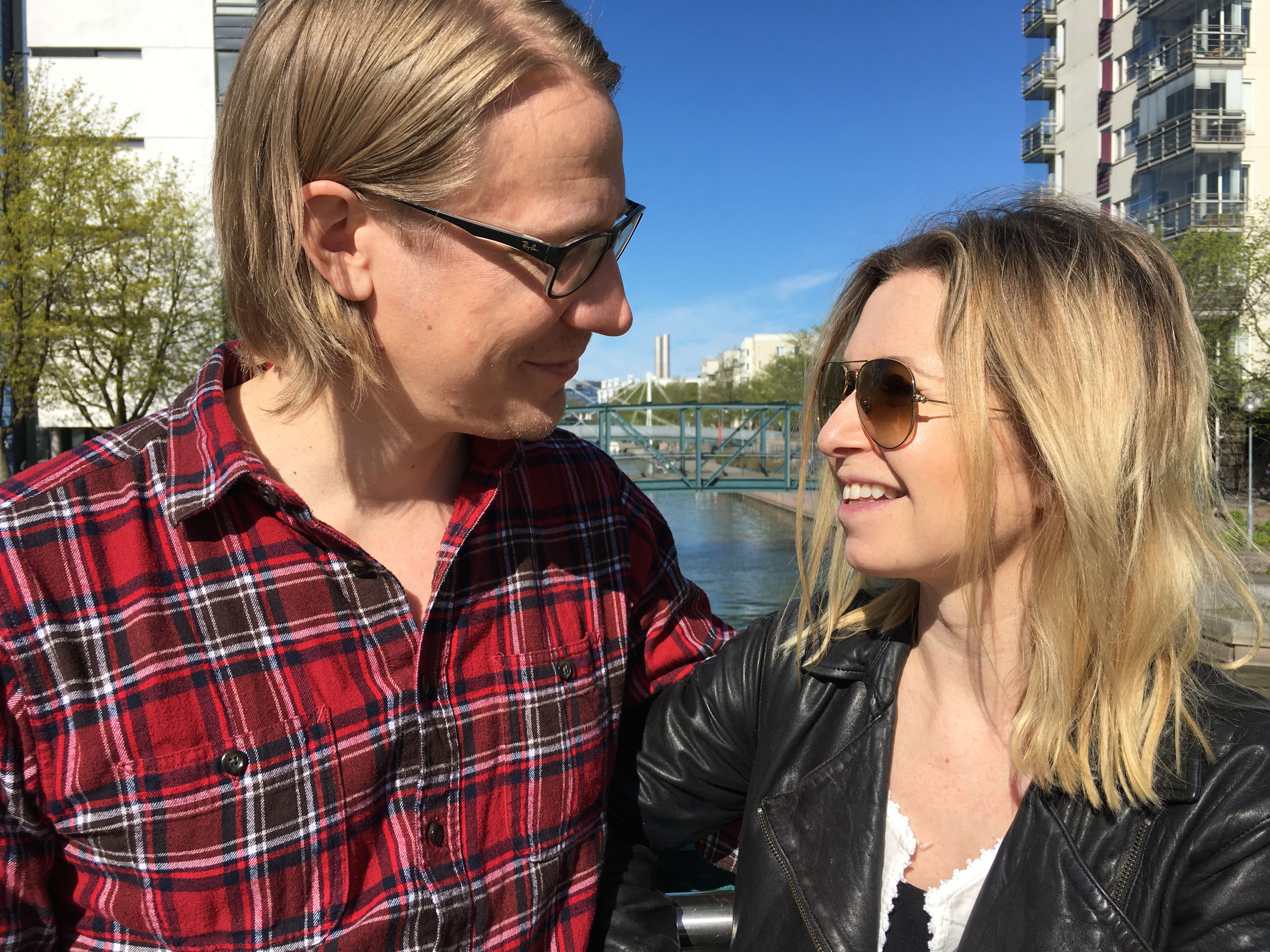 Marta ja Jonne Valtovirta ovat olleet yhdessä 6 vuotta.