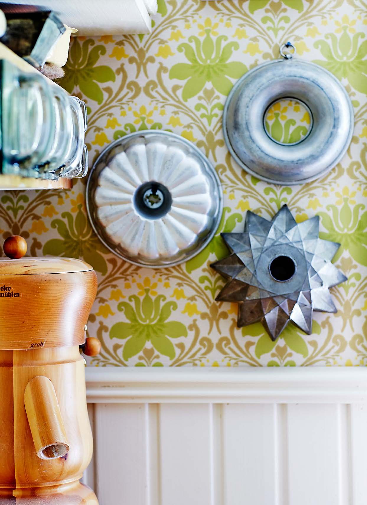 Viljamylly on käytössä melkein joka päivä, kun Helena leipoo leipää.