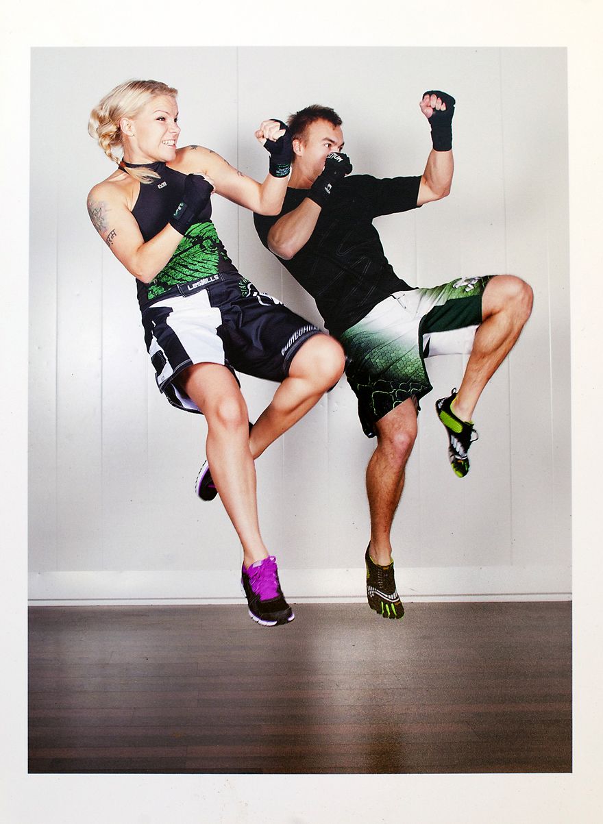 Minua ja velipuoltani Iiroa yhdistää lii­kunta. Toisinaan ohjaamme BodyCombat-tunnin yhdessä.