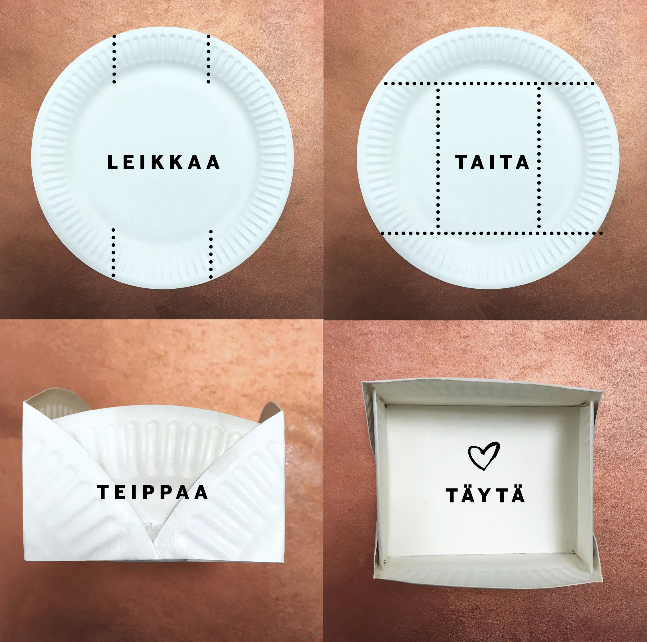 Vain neljä helppoa vaihetta!