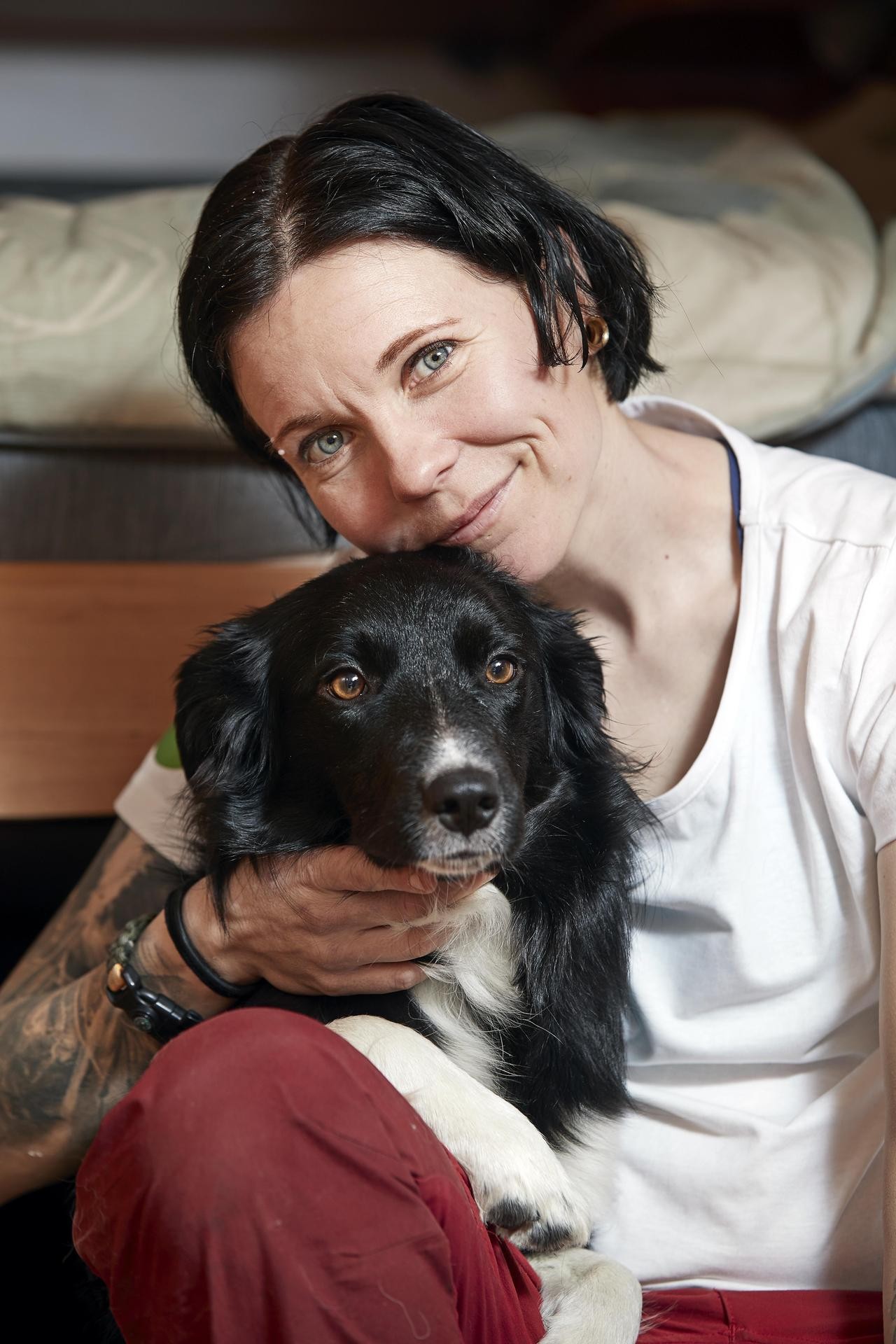 ”Onneksi koirat liikuttavat minua. Yksin en todellakaan lenkkeilisi kolmesti päivässä.”