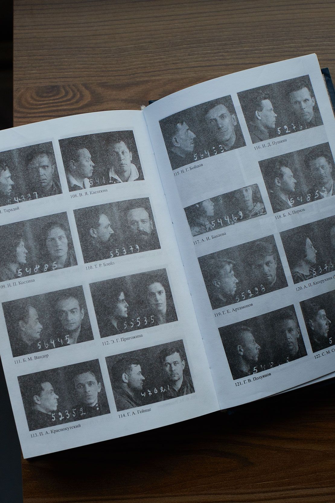 Viisivuotiaana Annan pappa menetti isänsä. Viimeisen kuvan isästä hän näki 60 vuotta myöhemmin teloitettujen kirjan pidätyskuvassa.