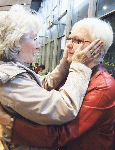 Ystävät ovat minulle tärkeitä. Kuvassa saksalainen ystäväni Karin.