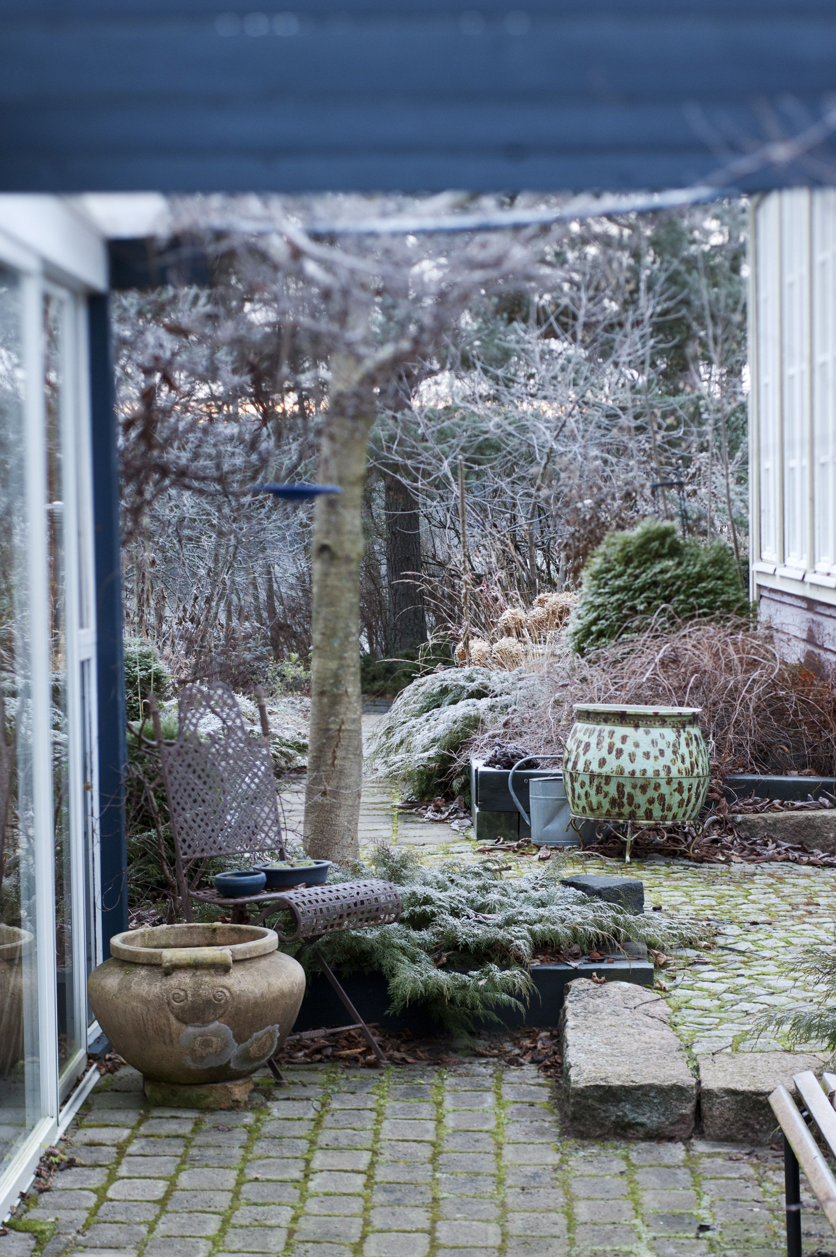 Kauniit ruukut ovat kuin veistoksia. Ruukut kestävät talven parhaiten särkymättä tyhjinä. Jos teet talveksi ruukkuistutuksia, valitse pakkasen kestävät ruukut.