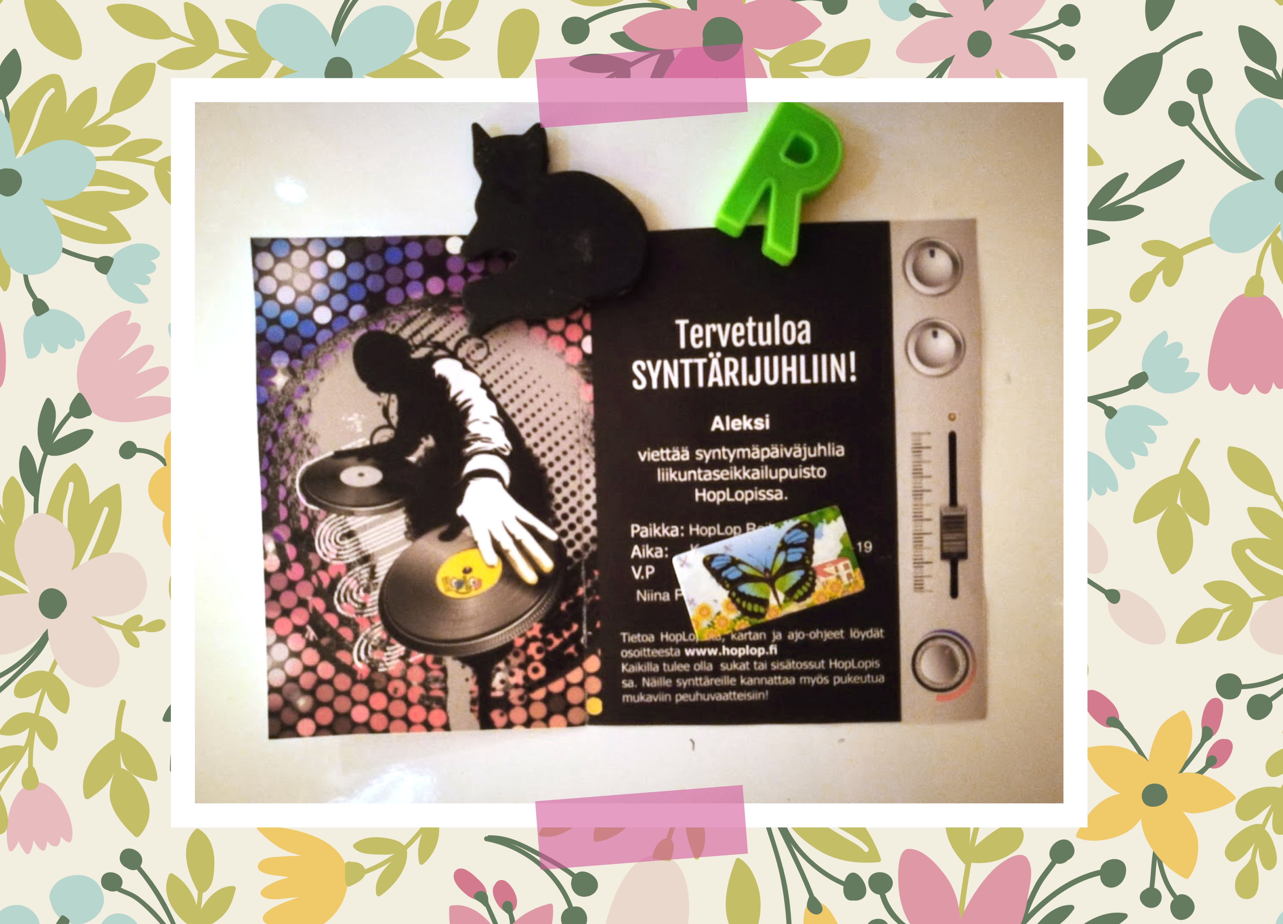 Tomas sai kutsun kaverisynttäreille ja juhli täysillä.