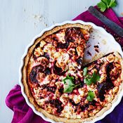 Punajuuri ja feta ne yhteen sopii.