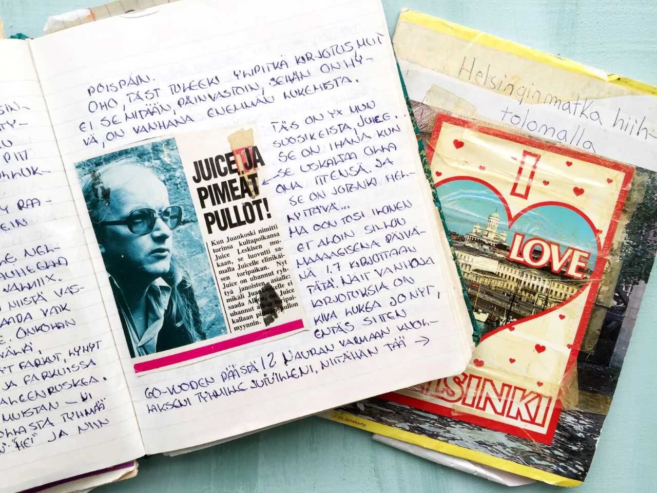 Juice oli mielestäni hellyyttävä, koska hän uskalsi olla oma itsensä. Minulla sellaista rohkeutta ei ollut.