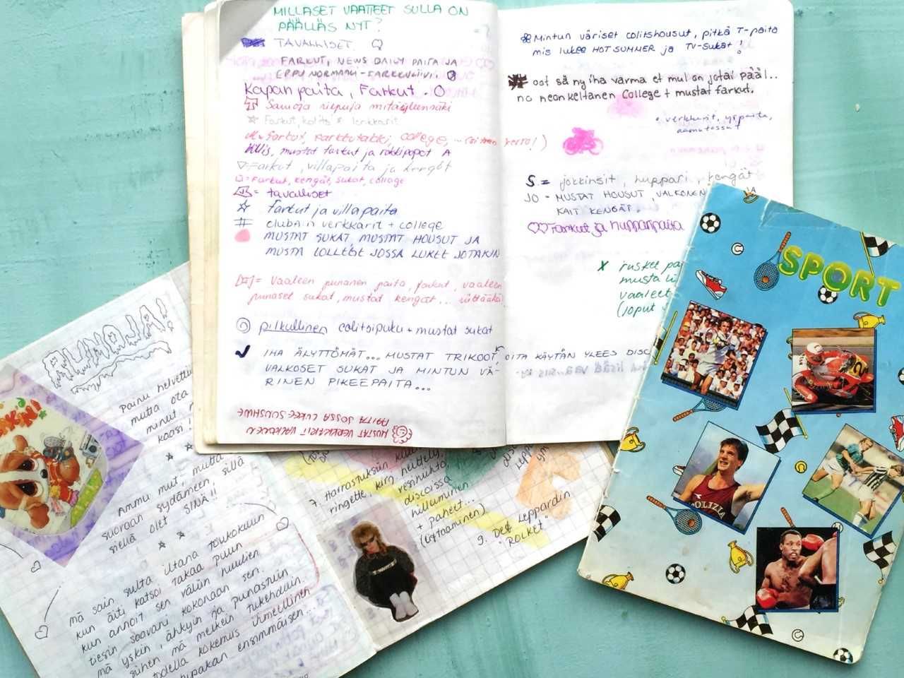 80-luvun slämäreideni perusteella makaronilaatikko oli herkkua, eikä sushista ollut kuullut kai kukaan.