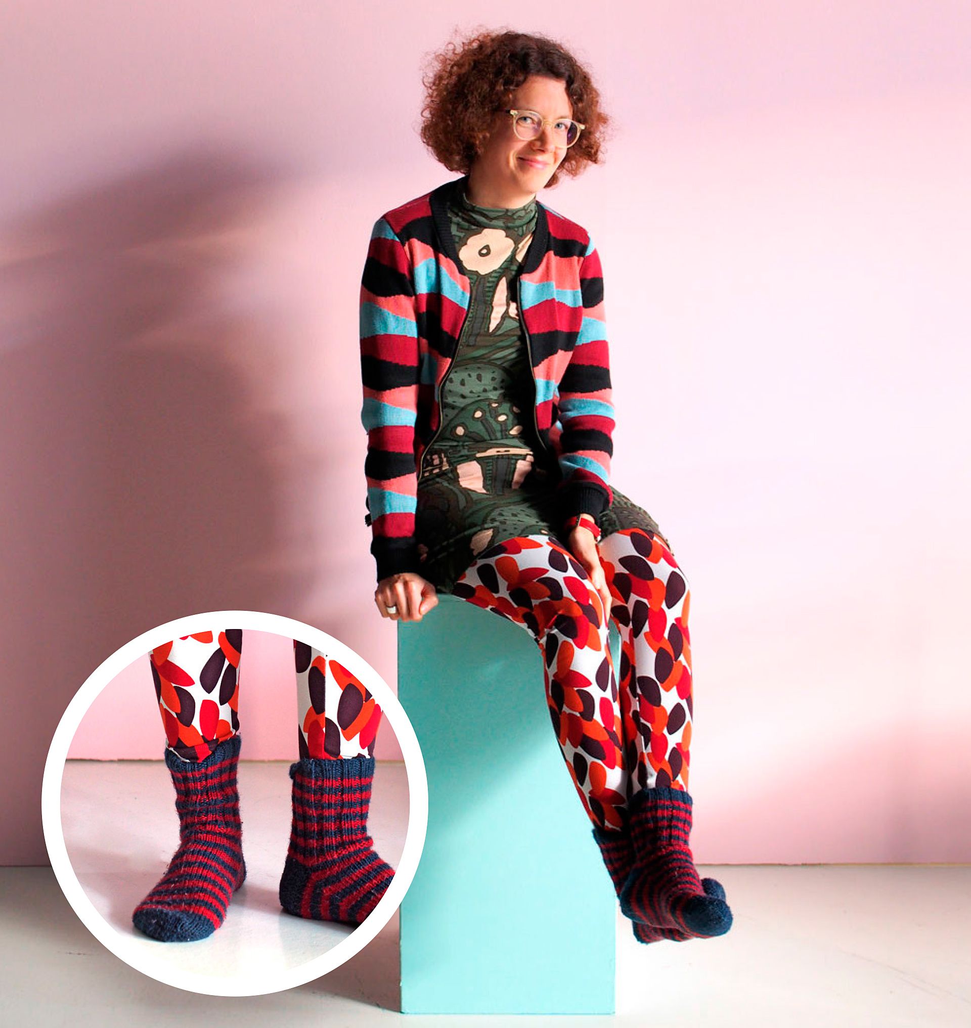 Villasukkia käytän usein kotona, ja ovat ne työsukkinakin mukavat. Niiden alle tytär ei antanut lupaa laittaa mitään muita sukkia.