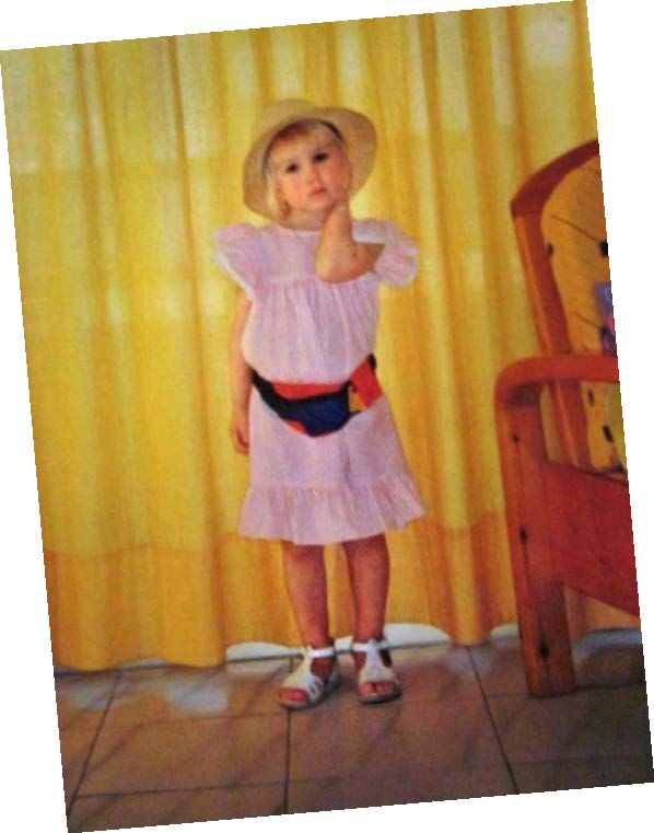 Pieni Mariella oli äidin tyttö.