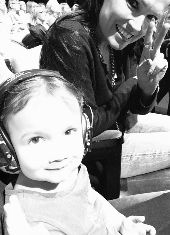 Naomikin nautti Foreignerin konsertista.