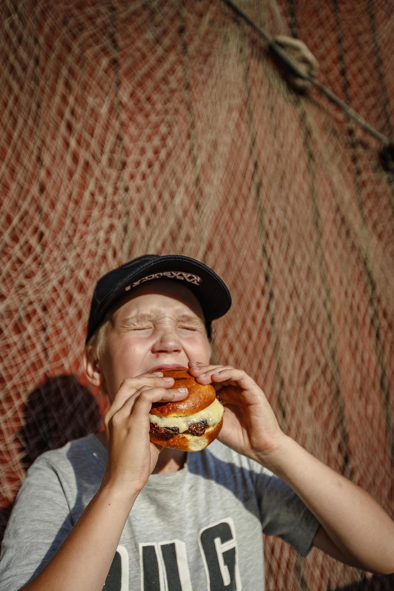 Sahanlahden purilaisessa on tuhti pihvi pyöräilijälle.