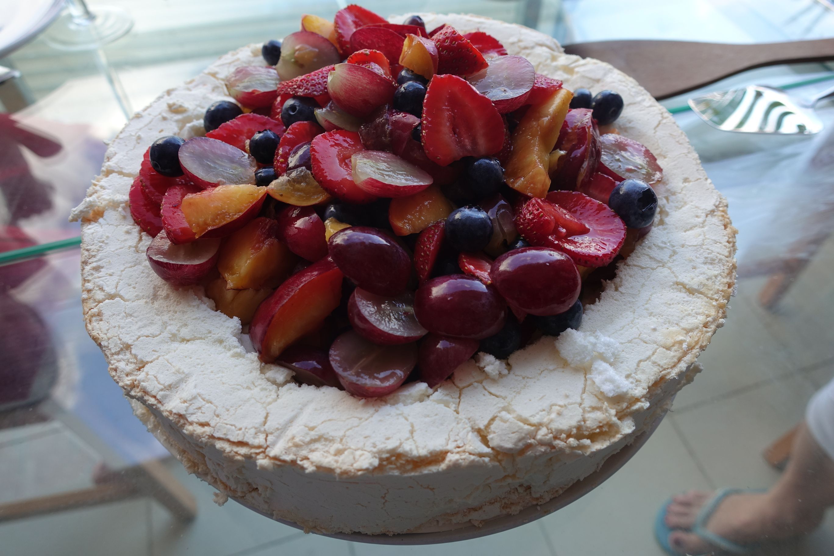 &nbsp;Pavlova eli marenkitorttu&nbsp;suosittu&nbsp;jälkiruoka Australiassa erityisesti jouluna.