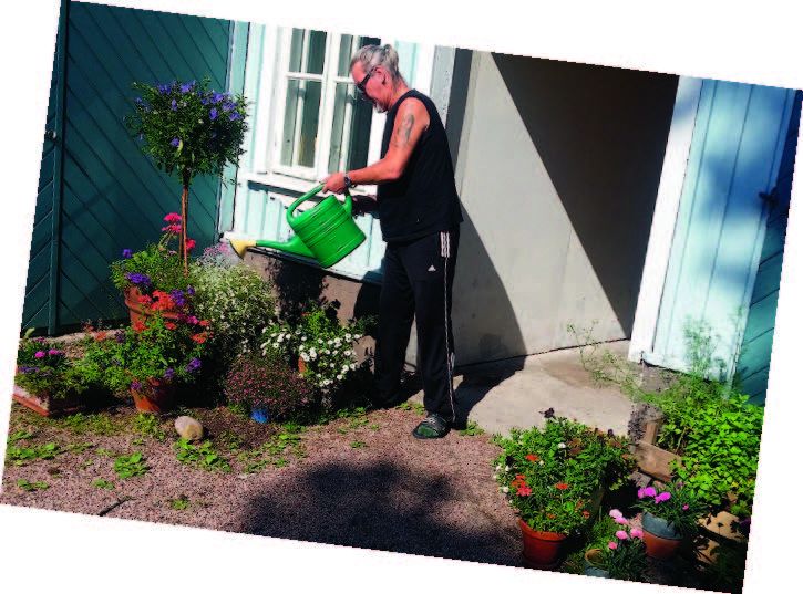 Kukat osaan kastella mallikkaasti.