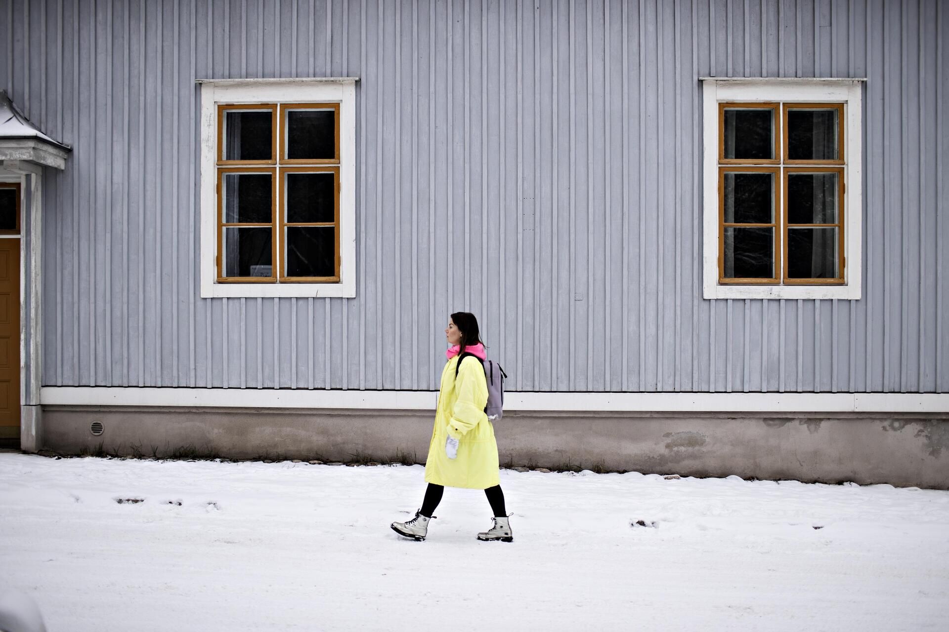Anttilanmäki Lahdessa on Emilialle paikka, jossa voi palautua. ”Innostun helposti, mutta joskus myös väsytän itseni sillä innostumisella.”