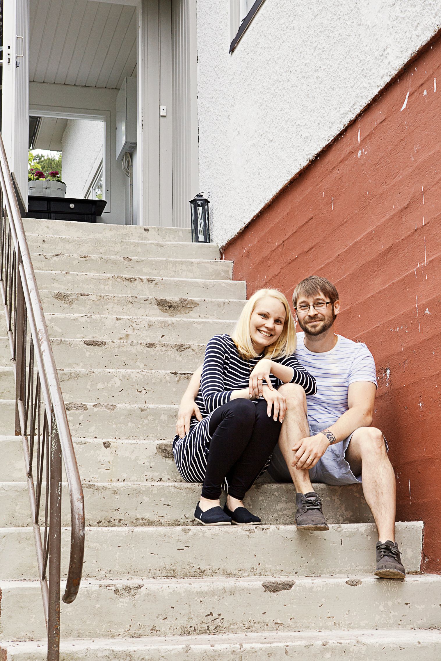 Lastentarhanopettaja Suvi Puolakan, 32, ja tietoliikennesuunnittelija Toni Puolakan, 33, perheeseen kuuluu tytär Joseliina, 2.