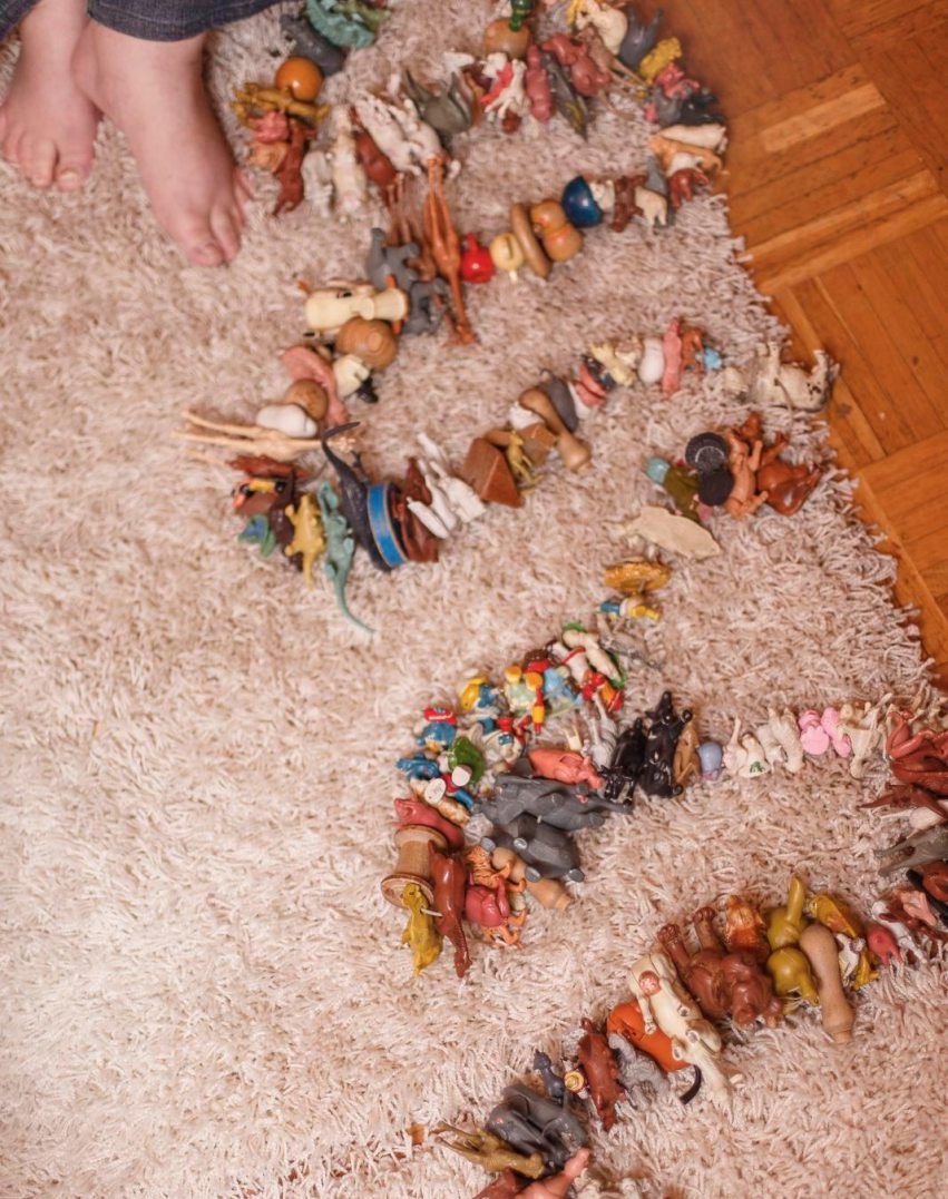 "Ketjusta tunnustelen, miltä eläimet tai vaikka smurffit näyttävät.”