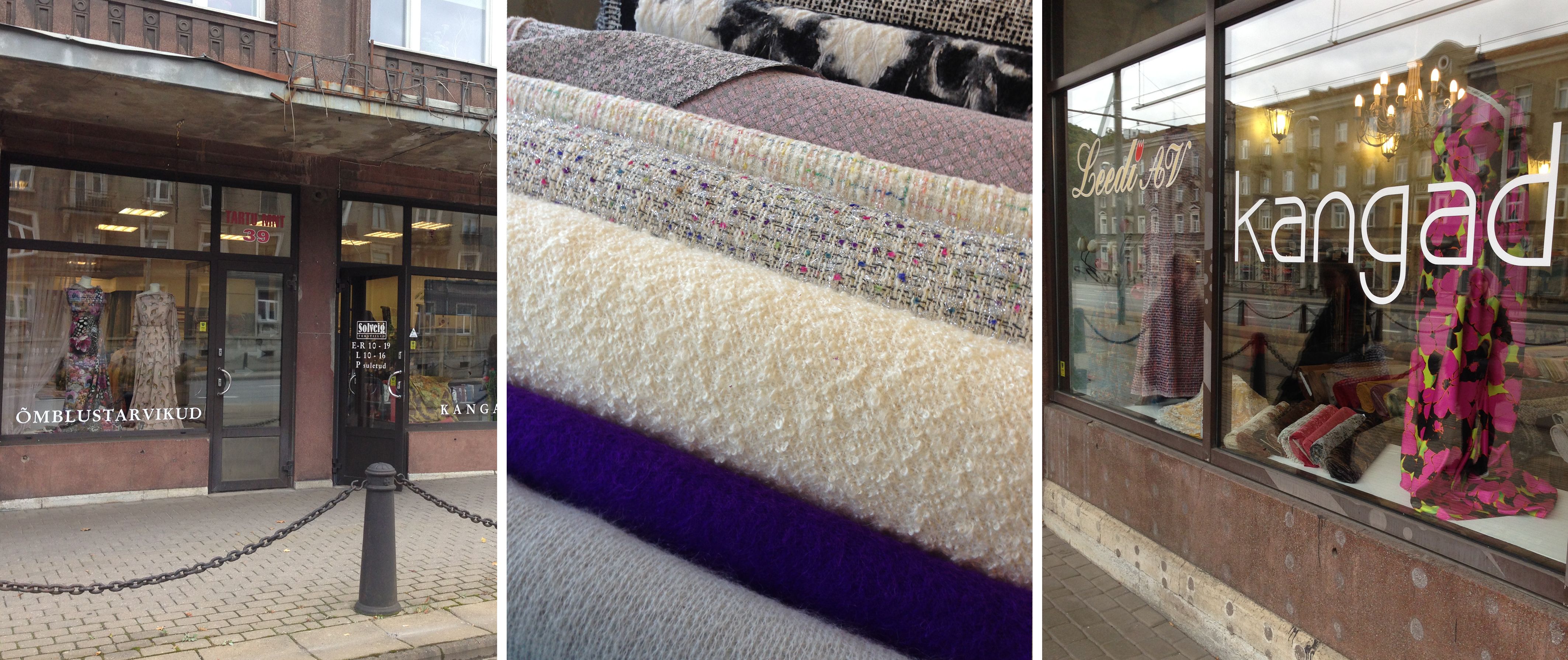 Kävellessäsi takaisin kohti keskustaa voit poiketa nappi- ja helmiostoksilla sekä pienemmissä Leedi AV ja Solveig -kangaskaupoissa. 