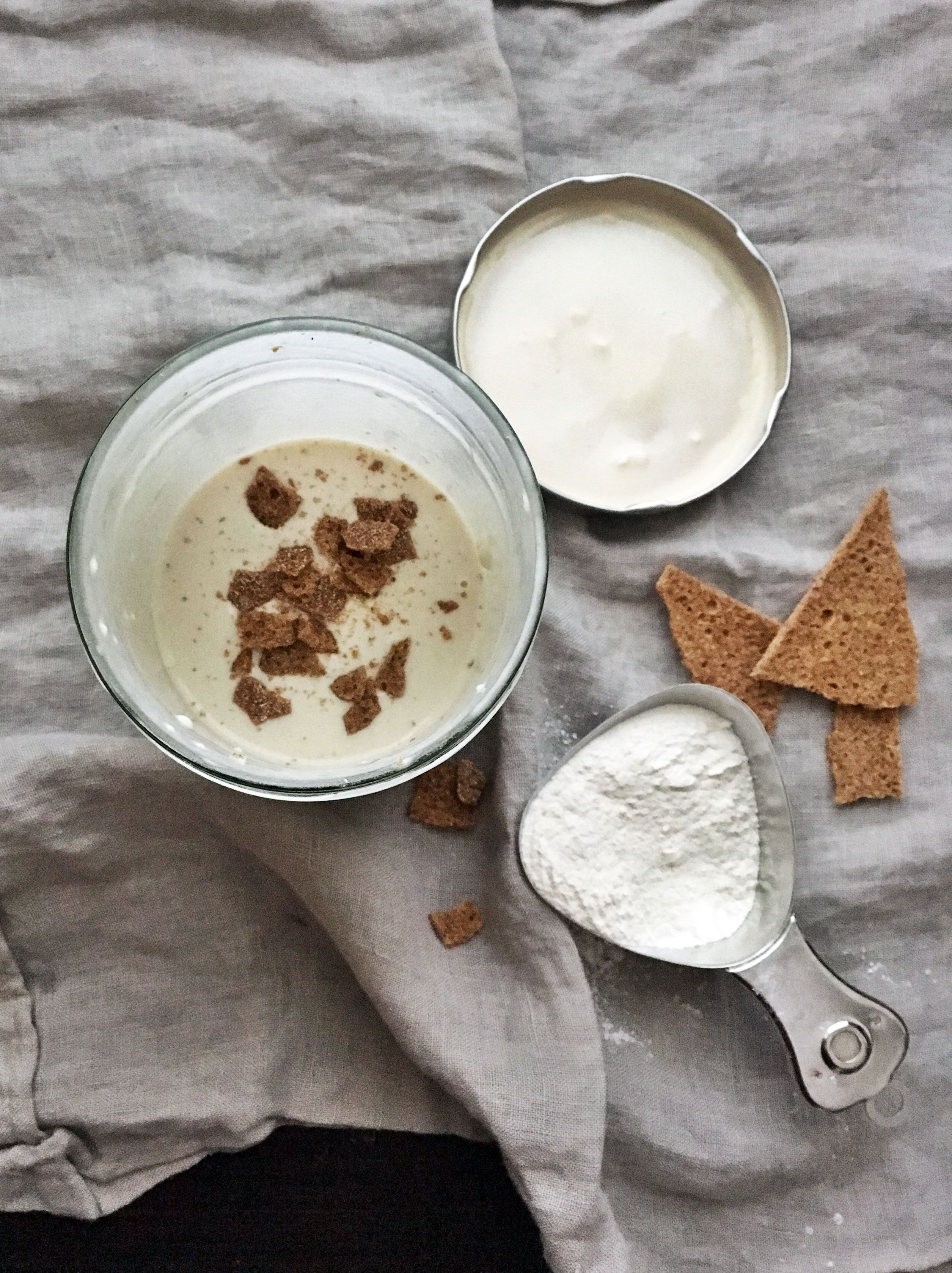 Aloita tästä: sekoita ainekset.