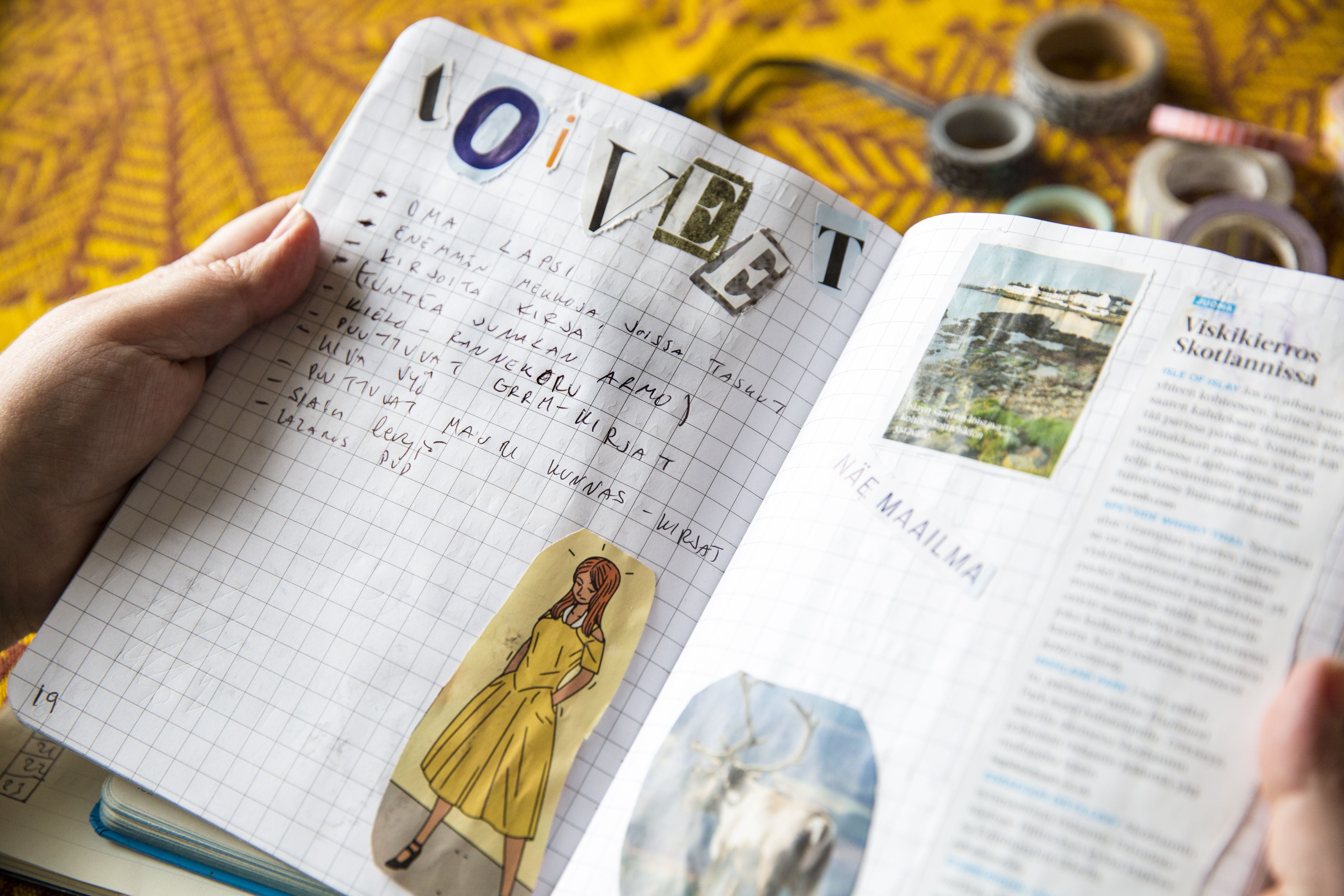 Kun toiveet on kirjattu ylös, ne ovat askeleen lähempänä toteutumista.