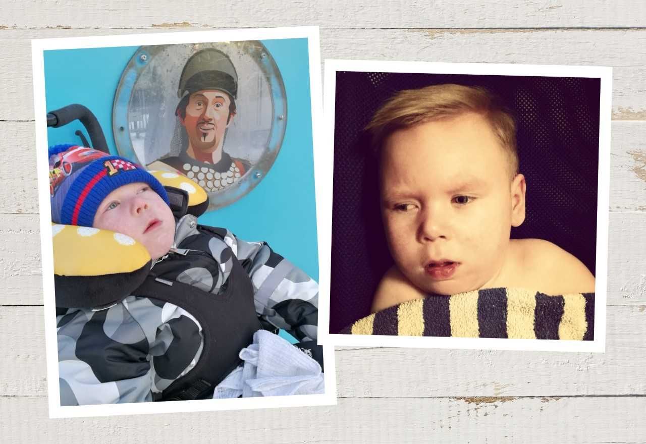 Kun aamulla katson Matiasta, mietin, että siinä on minun poikani, joka herää taistellakseen ja selviytyäkseen taas yhden päivän elämästä. Isän poika.