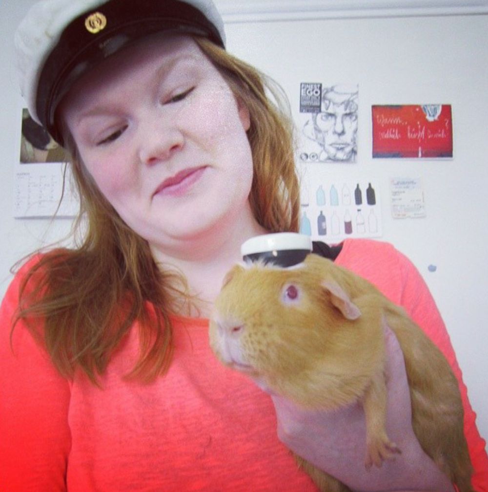 Yksi Kristiinan ja Veijon päivittäisistä yhteisselfieistä.