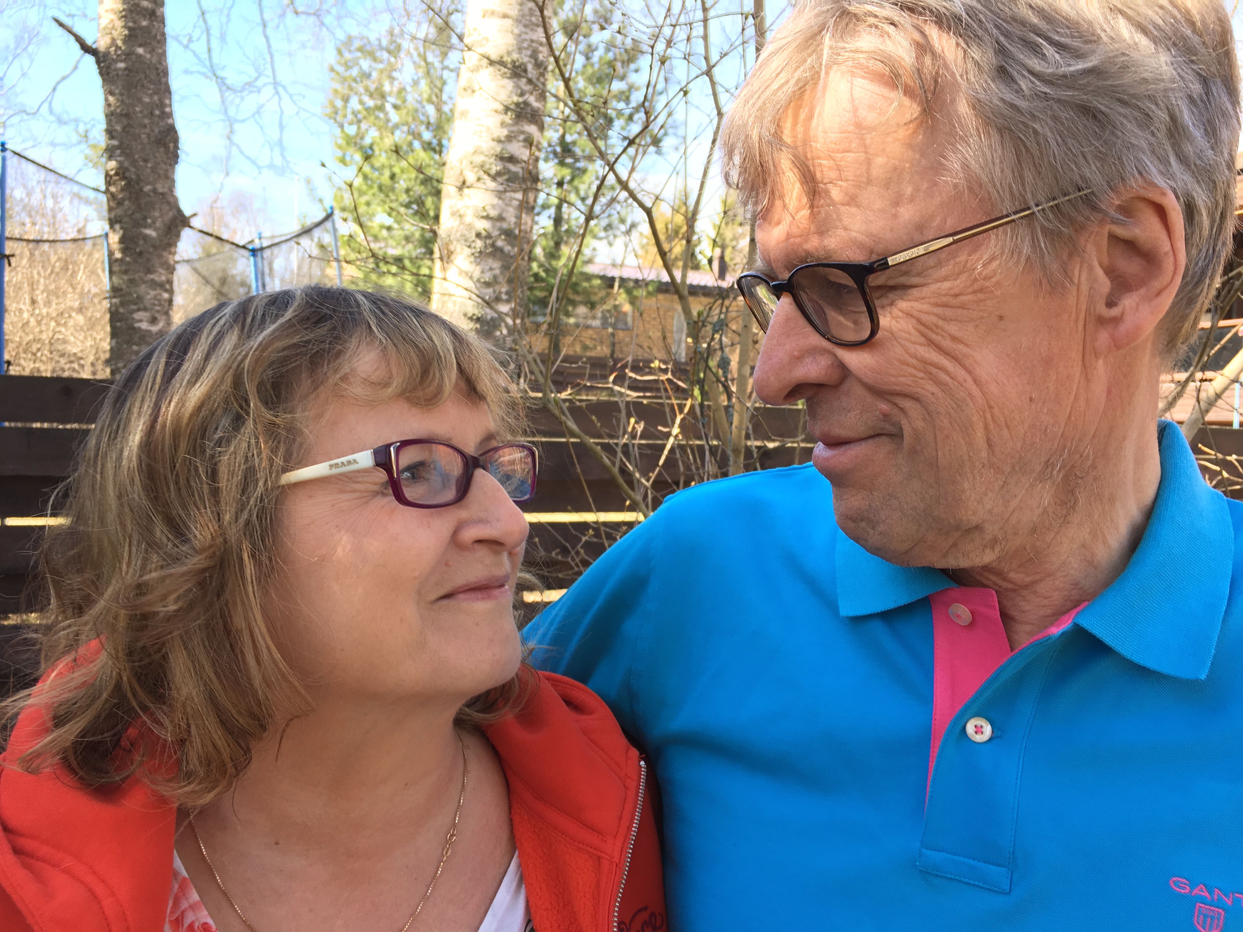 Ritva ja Vesa Saarinen ovat olleet yhdessä 45 vuotta.