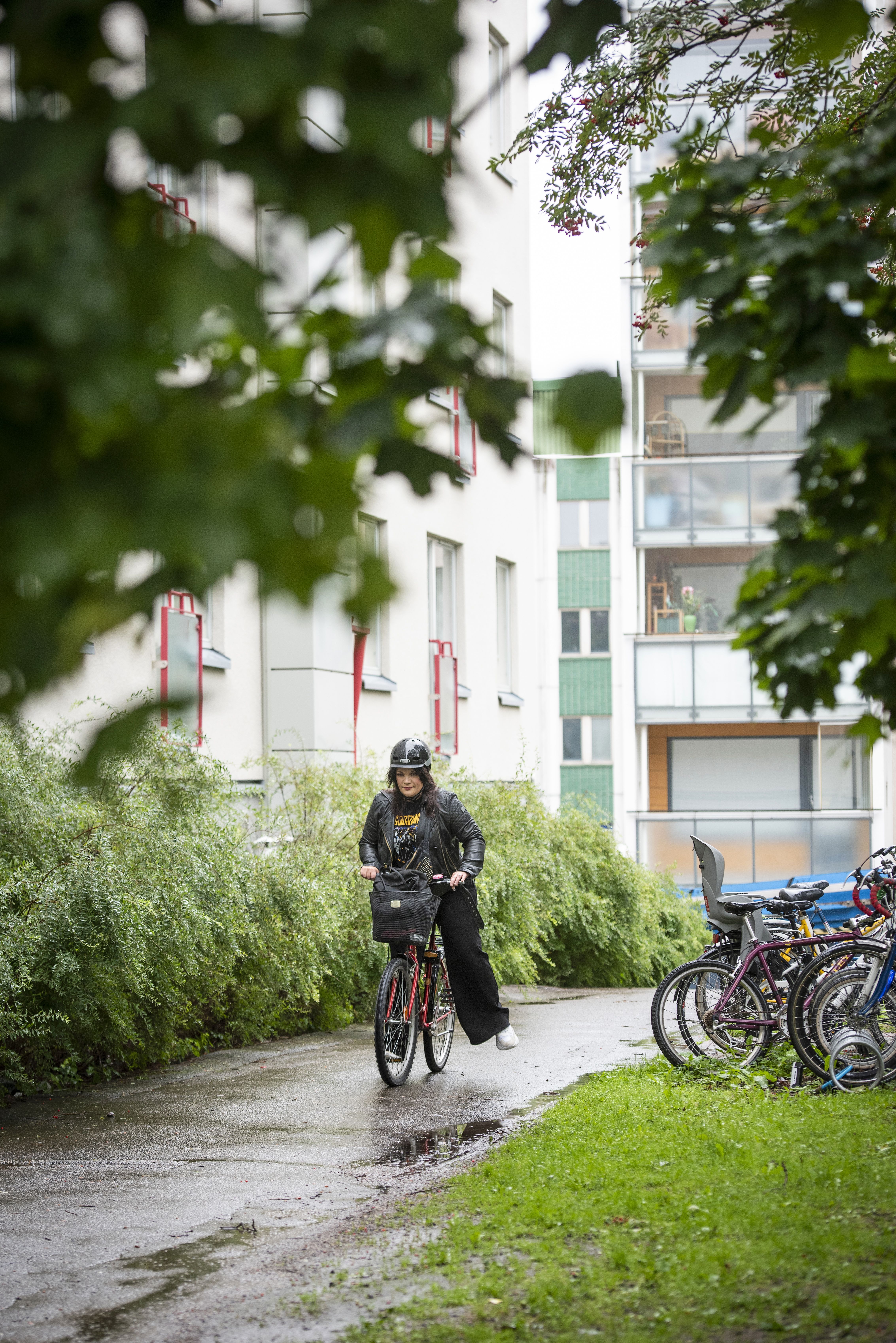 Lukion ensimmäisen lähipäivän jälkeen Hannan päätä jomotti. ”Olin niin väsynyt, kun olin jännittänyt koulun alkua.”