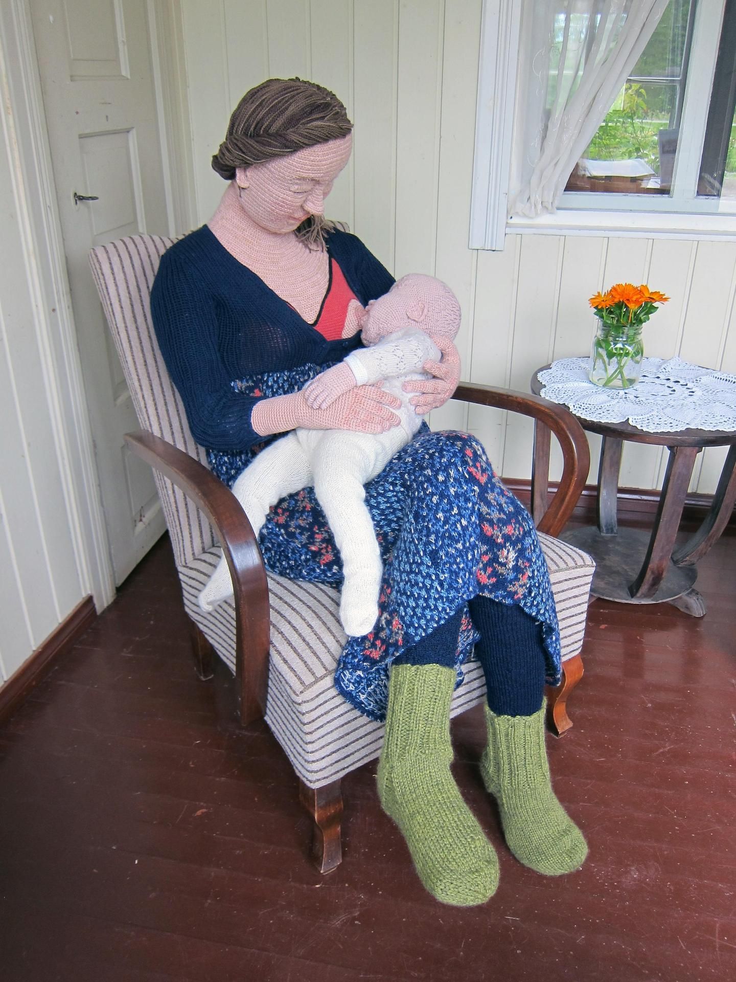 Keravan taidemuseossa on esillä myös teos ”Anna”.