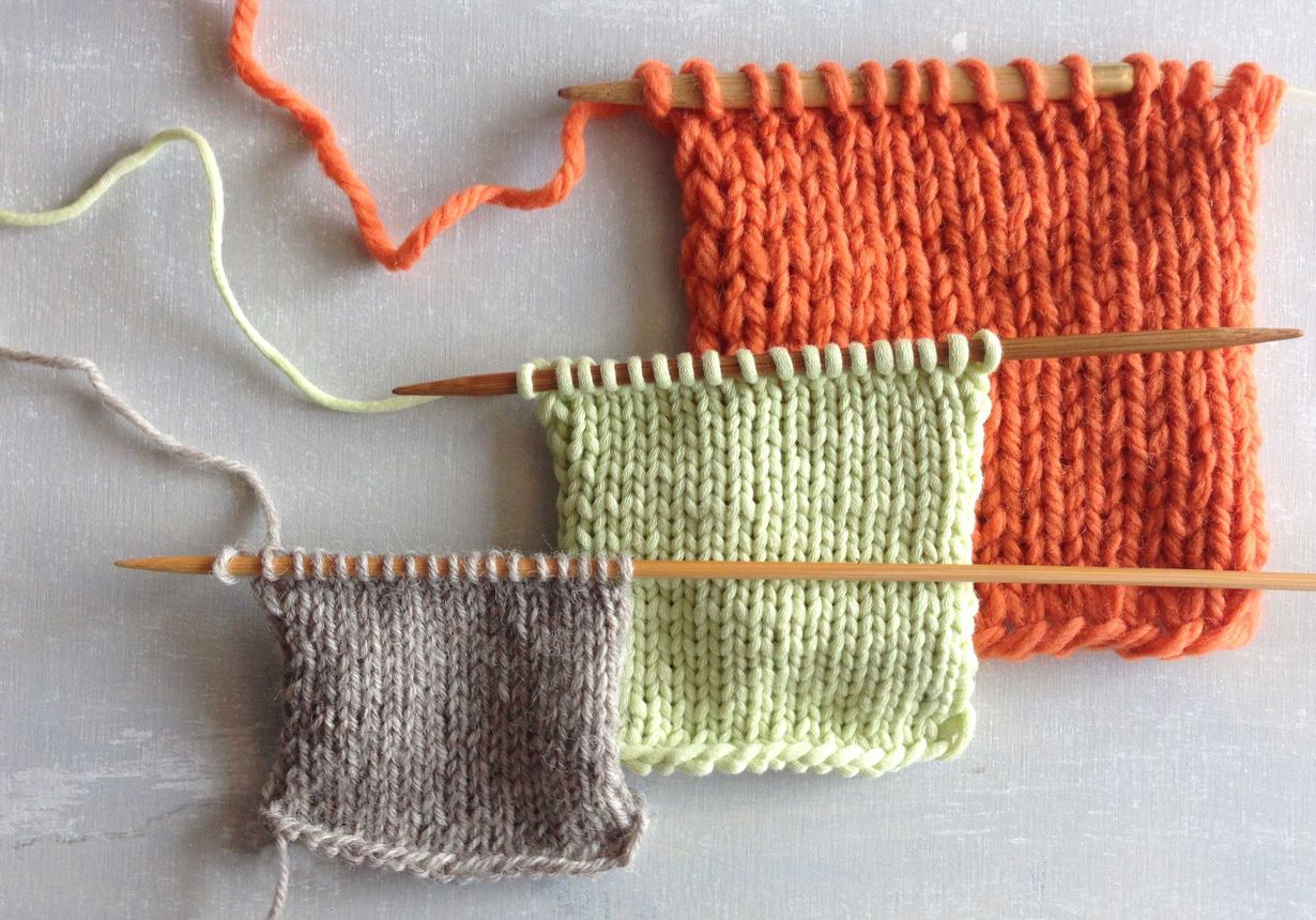 Näin korvaat neuleohjeessa ilmoitetun langan toisella 