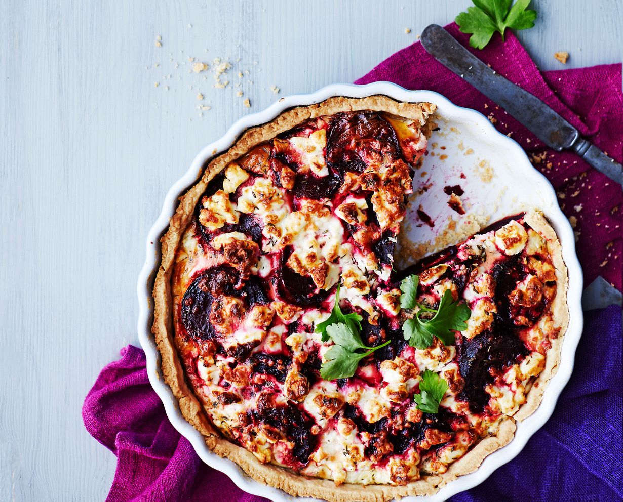 Punajuuri ja feta ne yhteen sopii.