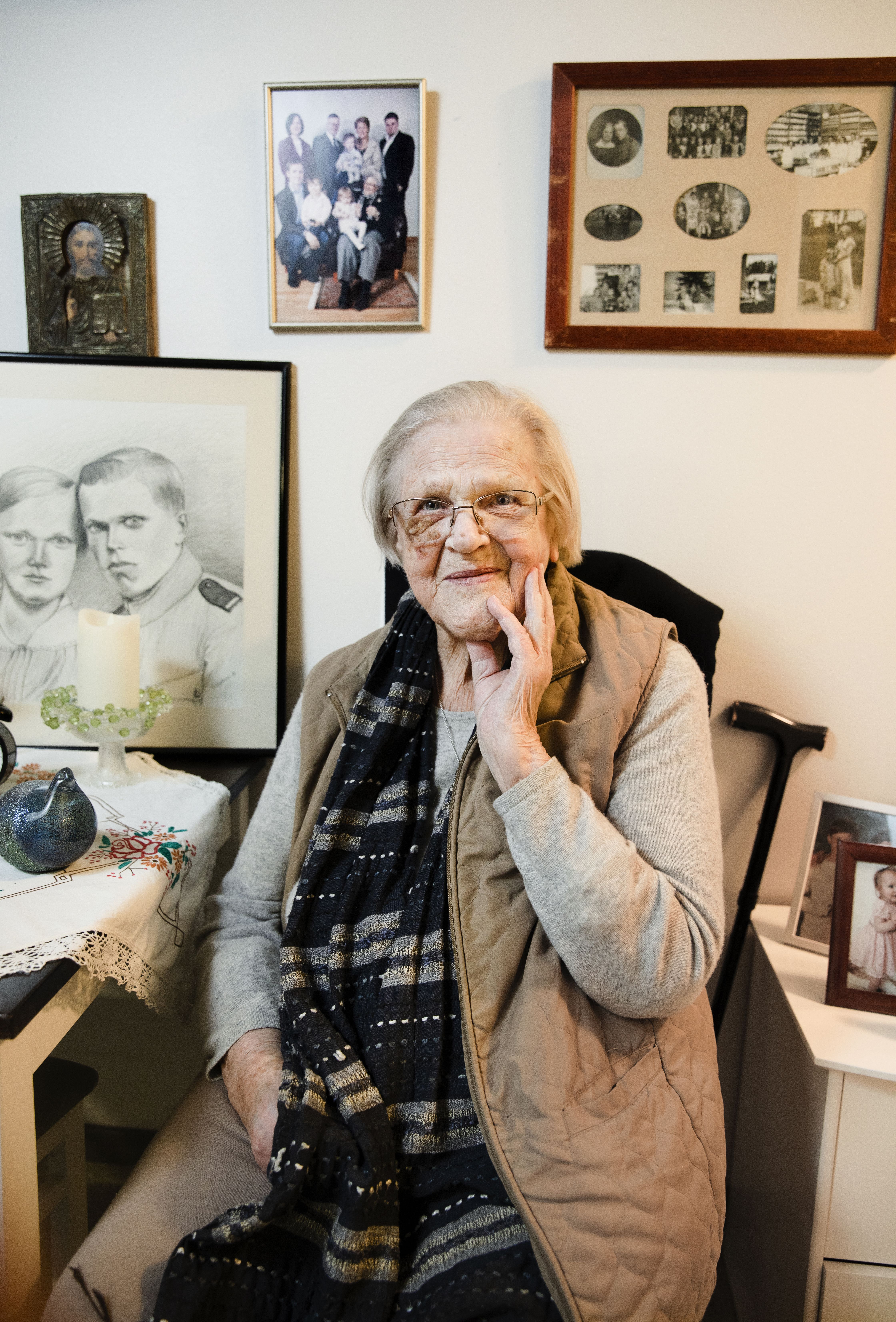 Äiti opetti Rauni Karppiselle, että kaikki ihmiset ovat hyviä. Siitä opista Rauni on pitänyt kiinni.