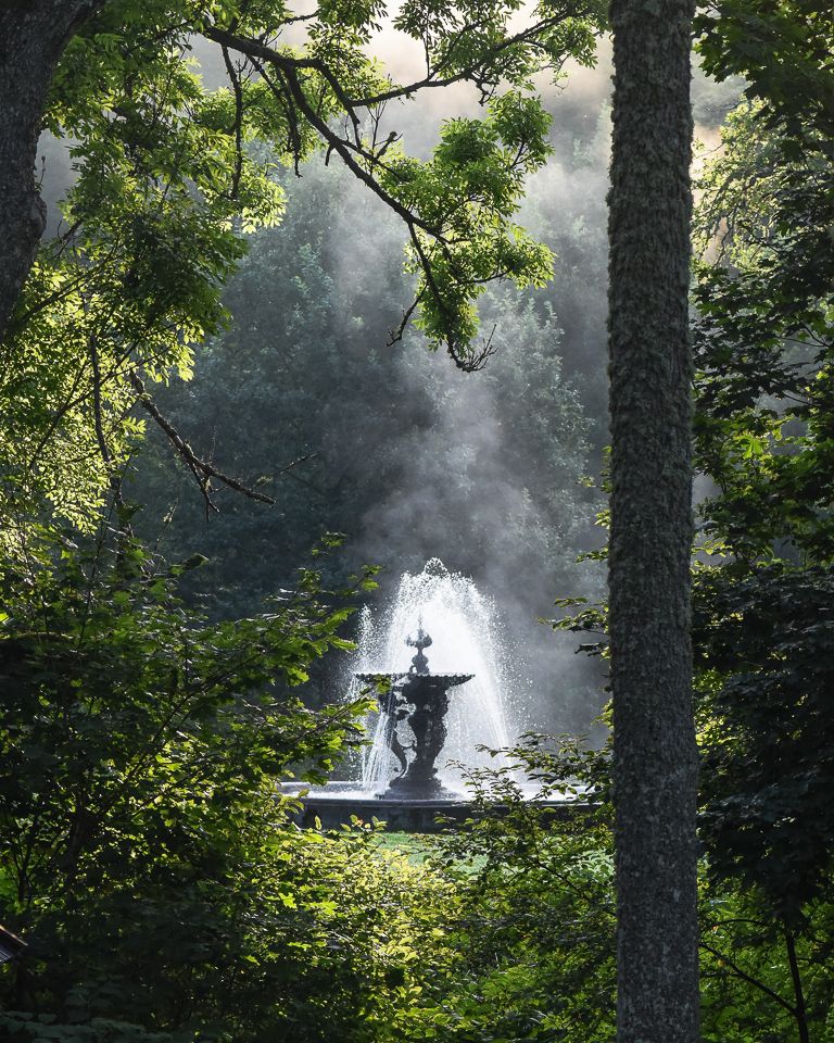 Fagervikin kartano sijaitsee luonnonkauniissa ruukkimiljöössä.