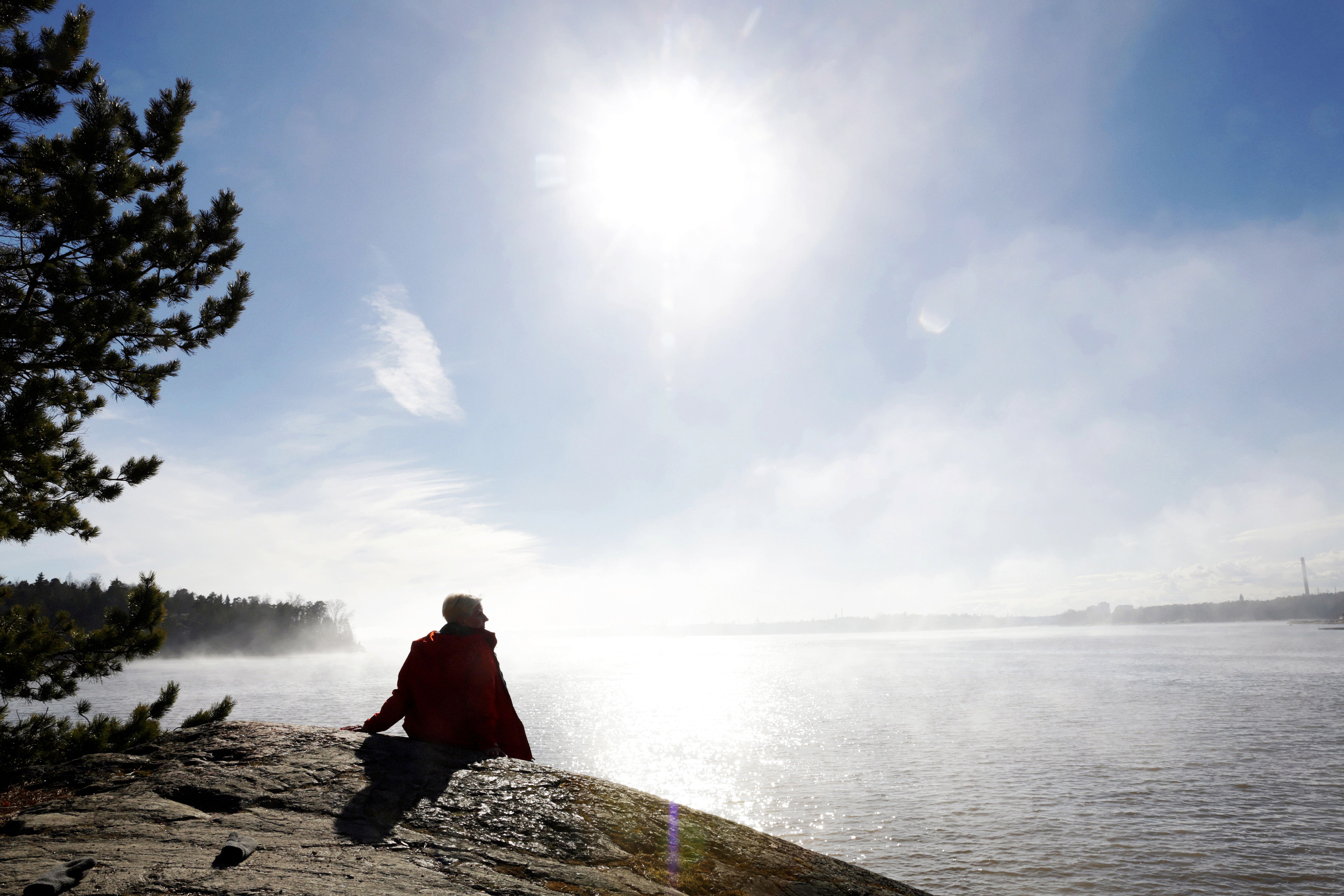 Kun Jaana juoksee iltalenkkiään, tämä on se paikka, jossa on hyvä pysähtyä ja hengittää.