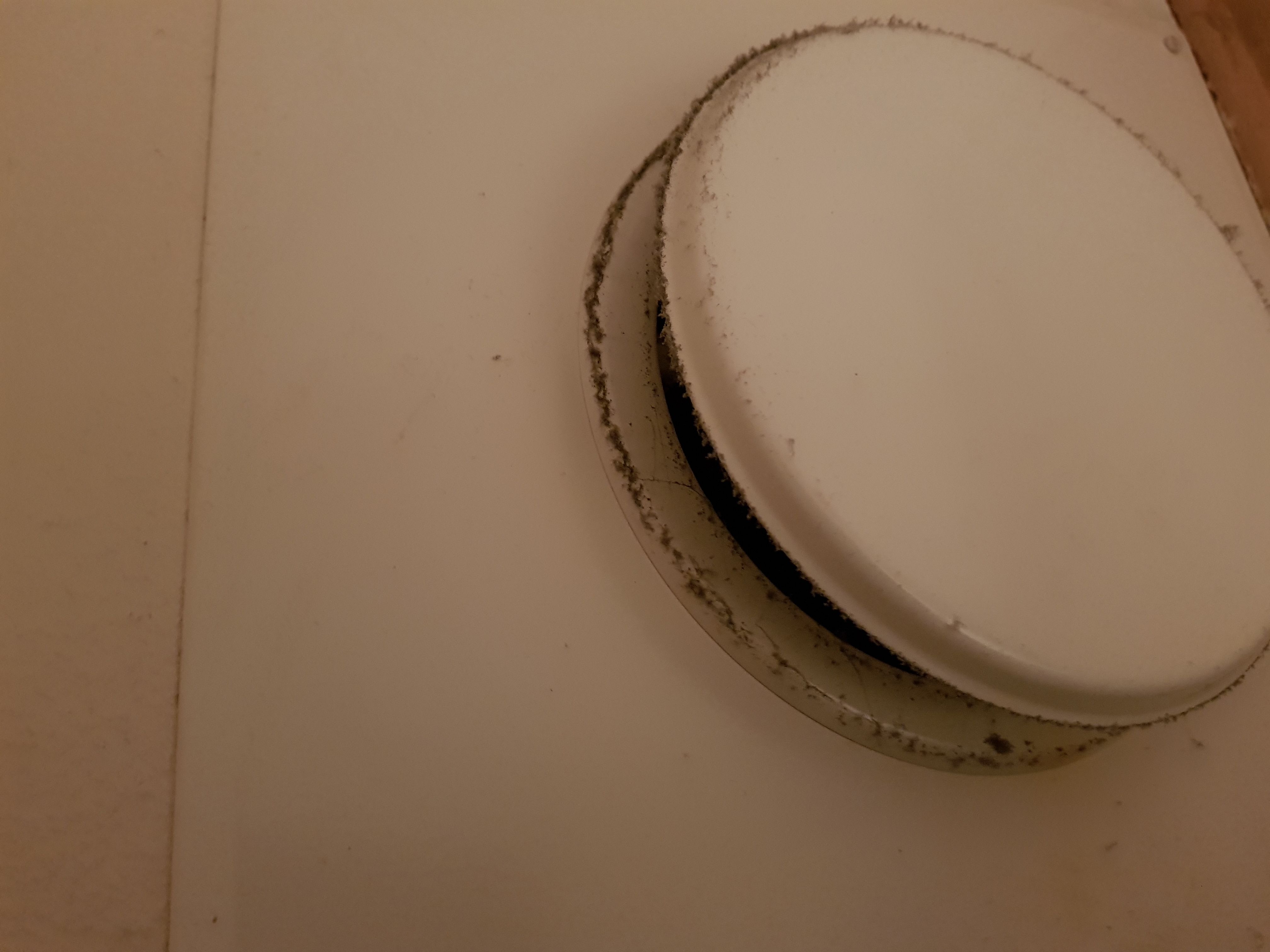 Halloween-hupia pölypelkoiselle: ilmanvaihtokanavan putsaus.