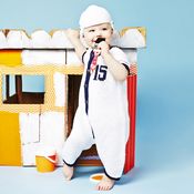 vauvan haalari Novitan Puuvilla-bambu -langasta