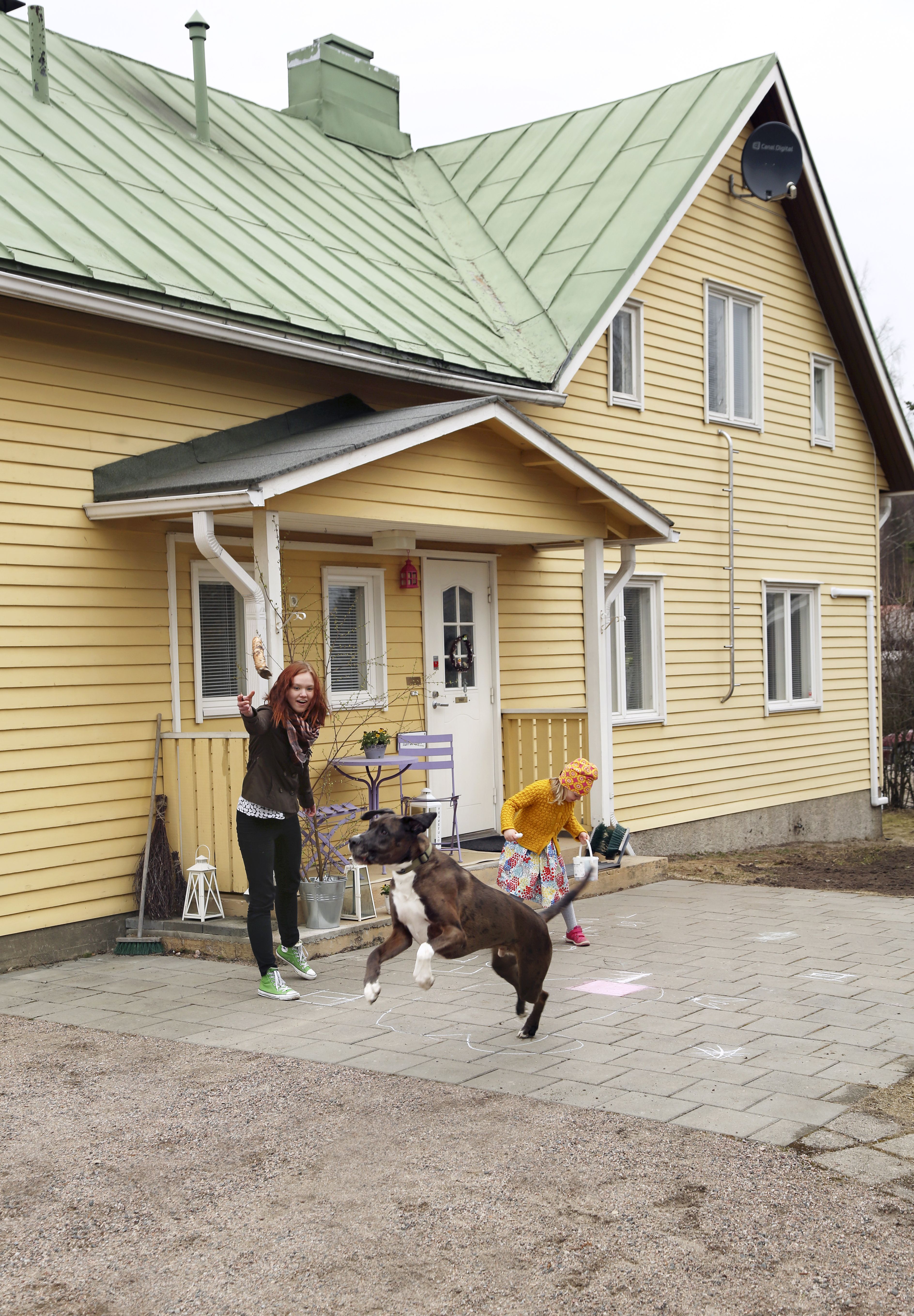 ”On ilo saada olla osa vanhan talon historiaa.”