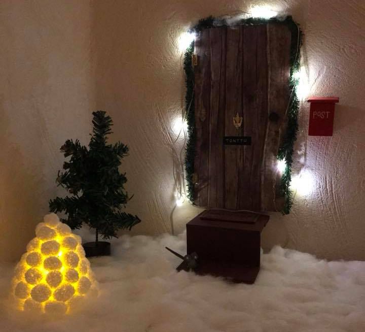 "Ovi on kaupasta, ja tätä muuta kehittelyä jatkuu jouluun saakka." Taina Heiniluoma