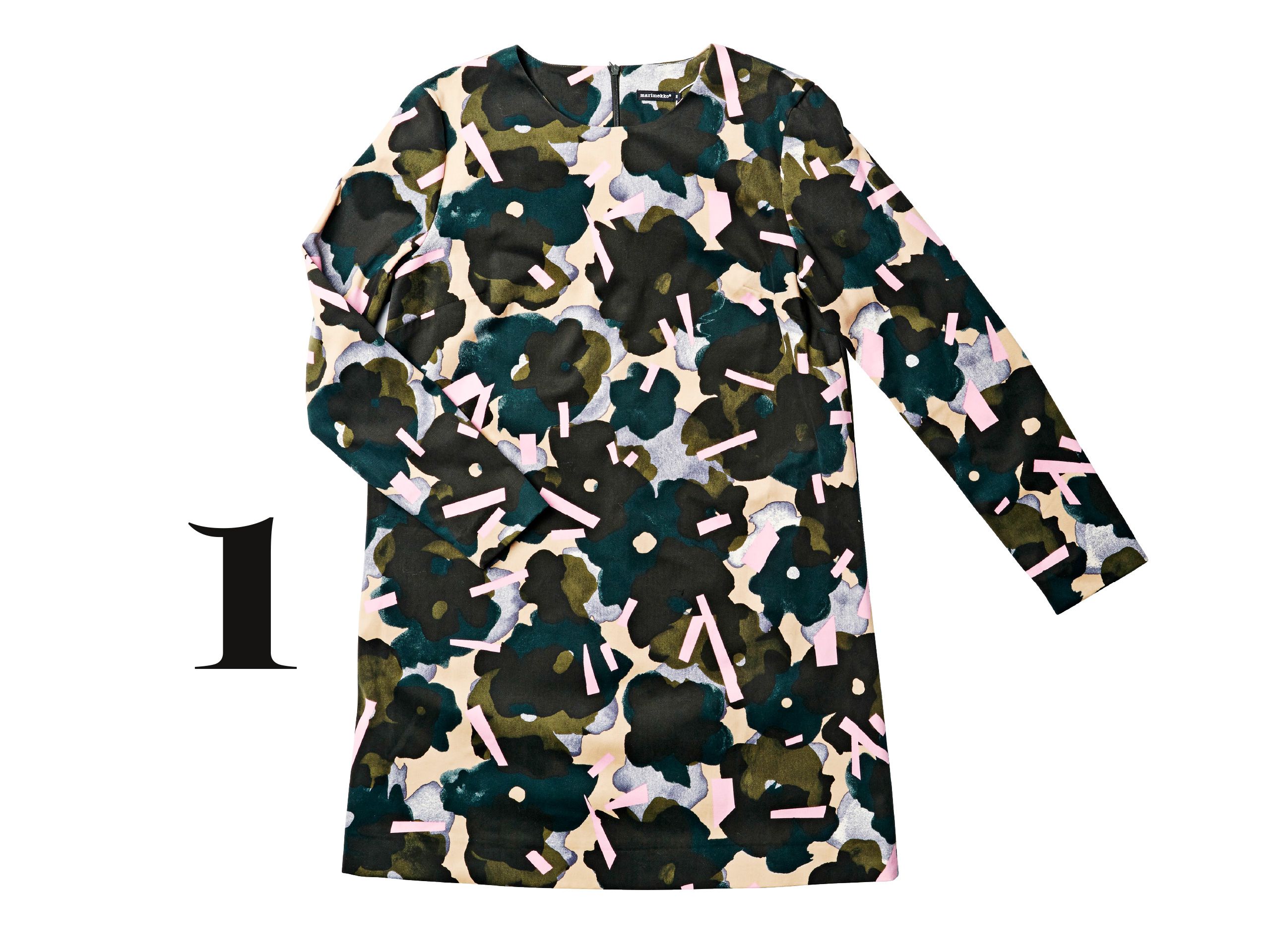 Suomi-designia. Mekko 210 e, Marimekko.